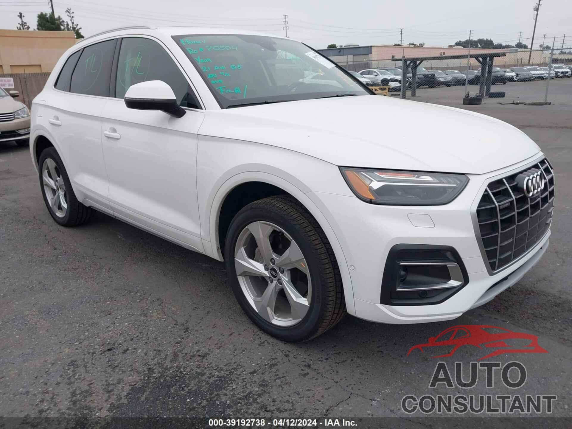 AUDI Q5 2021 - WA1CABFY2M2016532