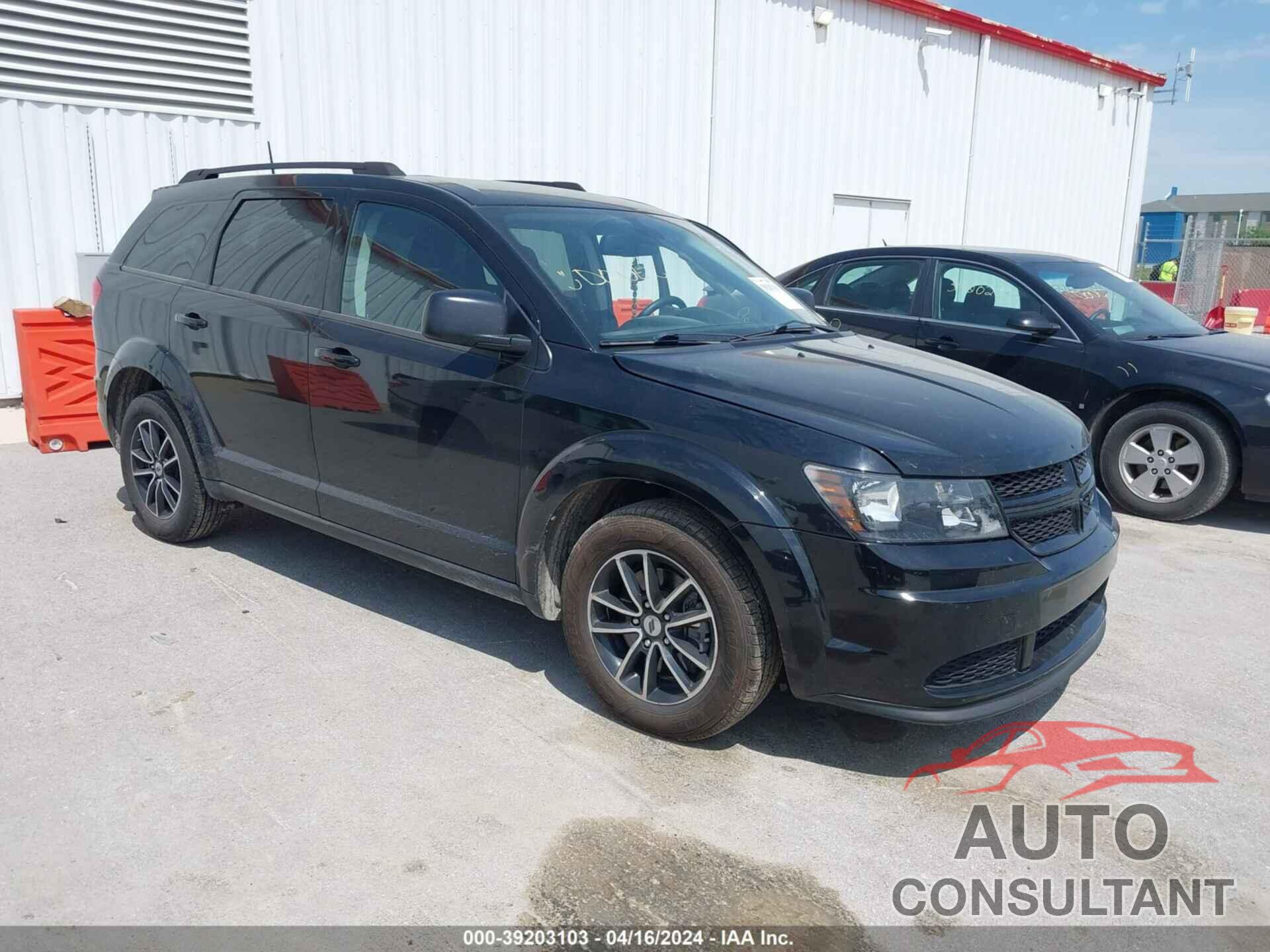 DODGE JOURNEY 2018 - 3C4PDCAB8JT448270