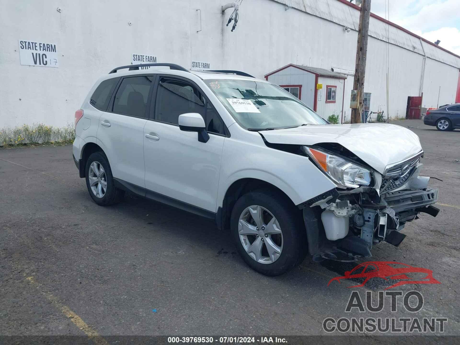 SUBARU FORESTER 2016 - JF2SJADC7GH470443