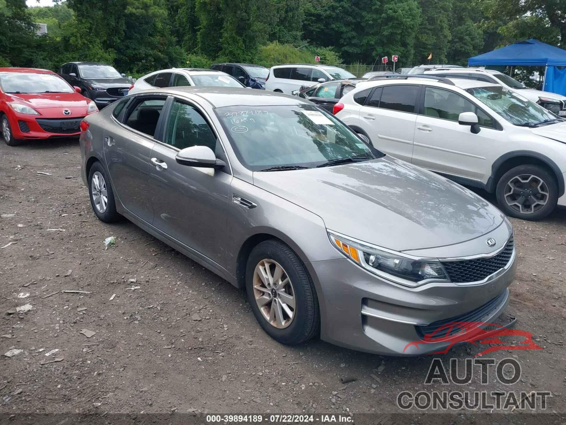 KIA OPTIMA 2016 - 5XXGT4L37GG088962