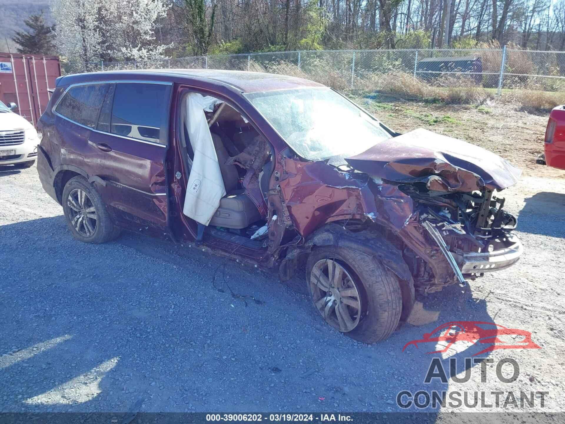 HONDA PILOT 2018 - 5FNYF6H5XJB011871