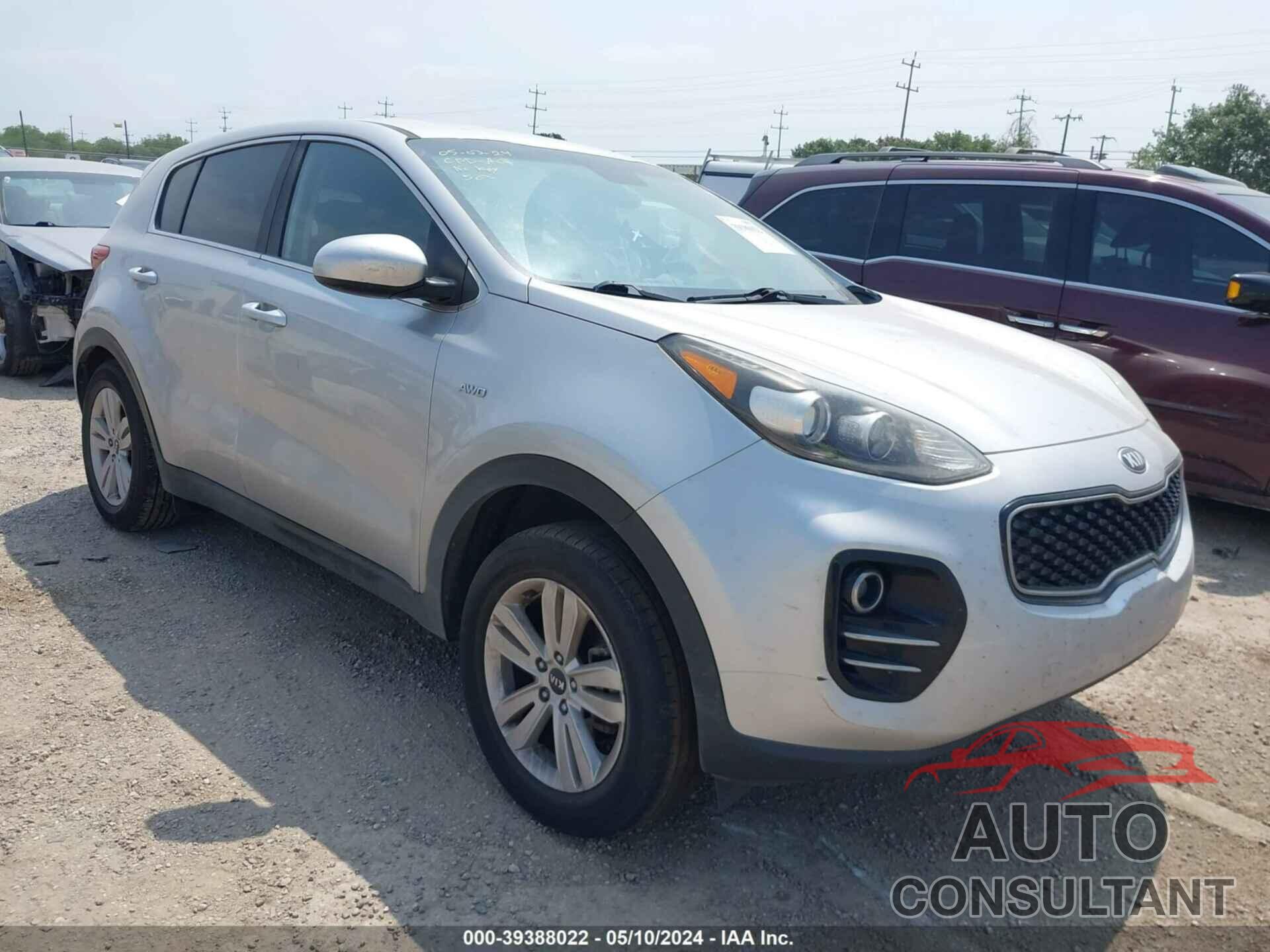 KIA SPORTAGE 2019 - KNDPMCAC6K7562220