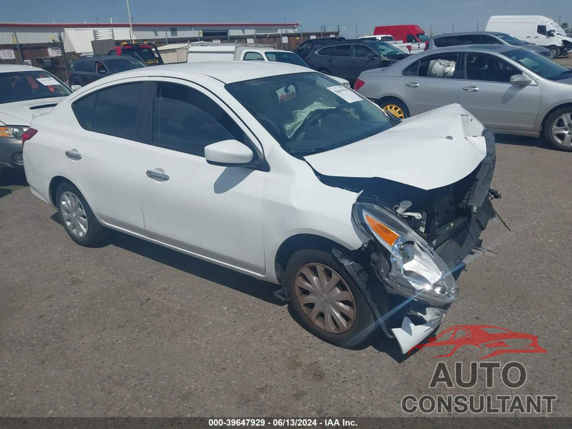 NISSAN VERSA 2019 - 3N1CN7AP3KL850989