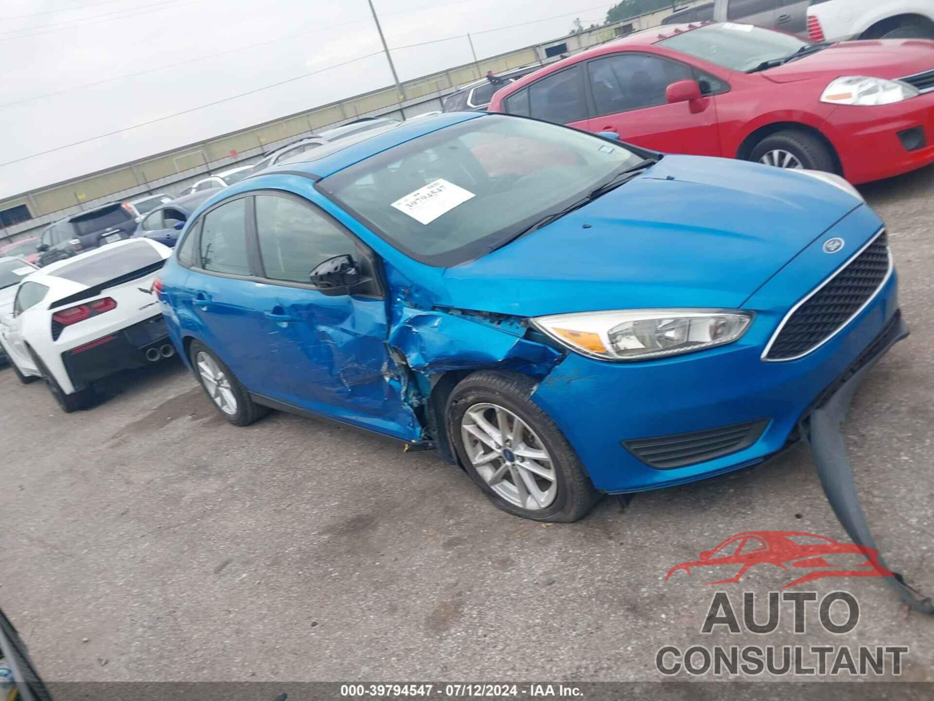 FORD FOCUS 2016 - 1FADP3F27GL393548