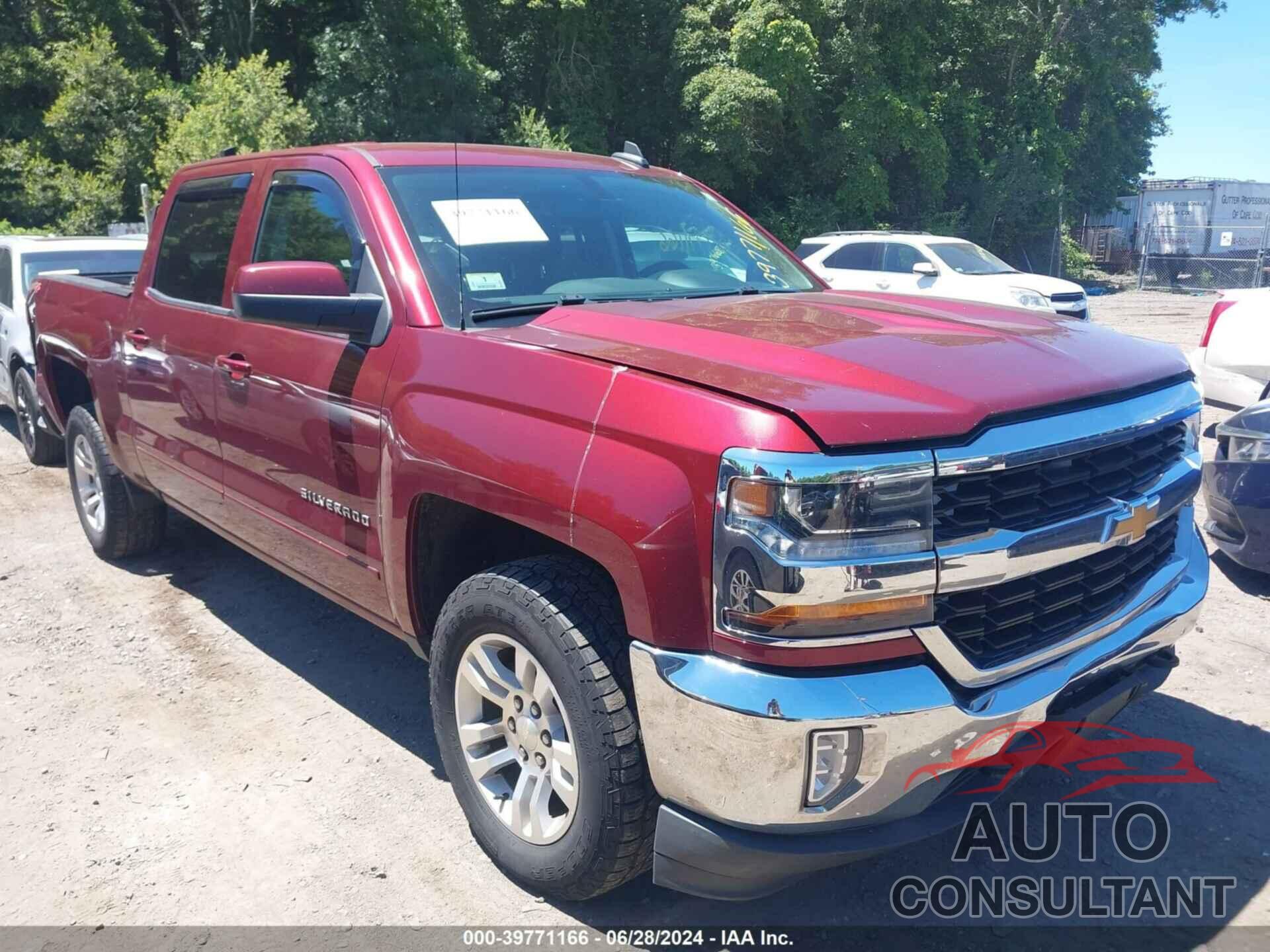 CHEVROLET SILVERADO 1500 2017 - 3GCUKREC3HG128176