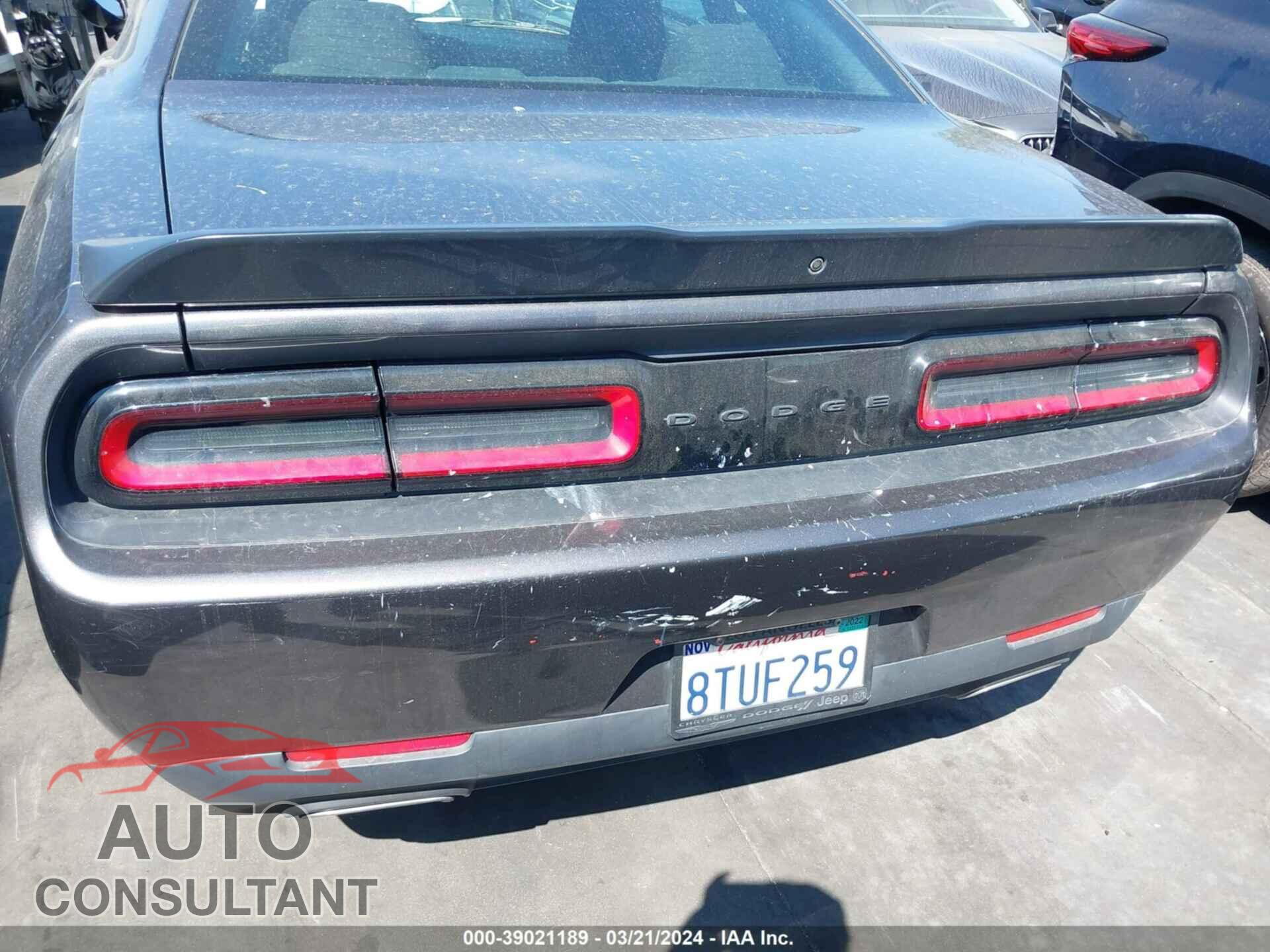 DODGE CHALLENGER 2020 - 2C3CDZAG2LH242973