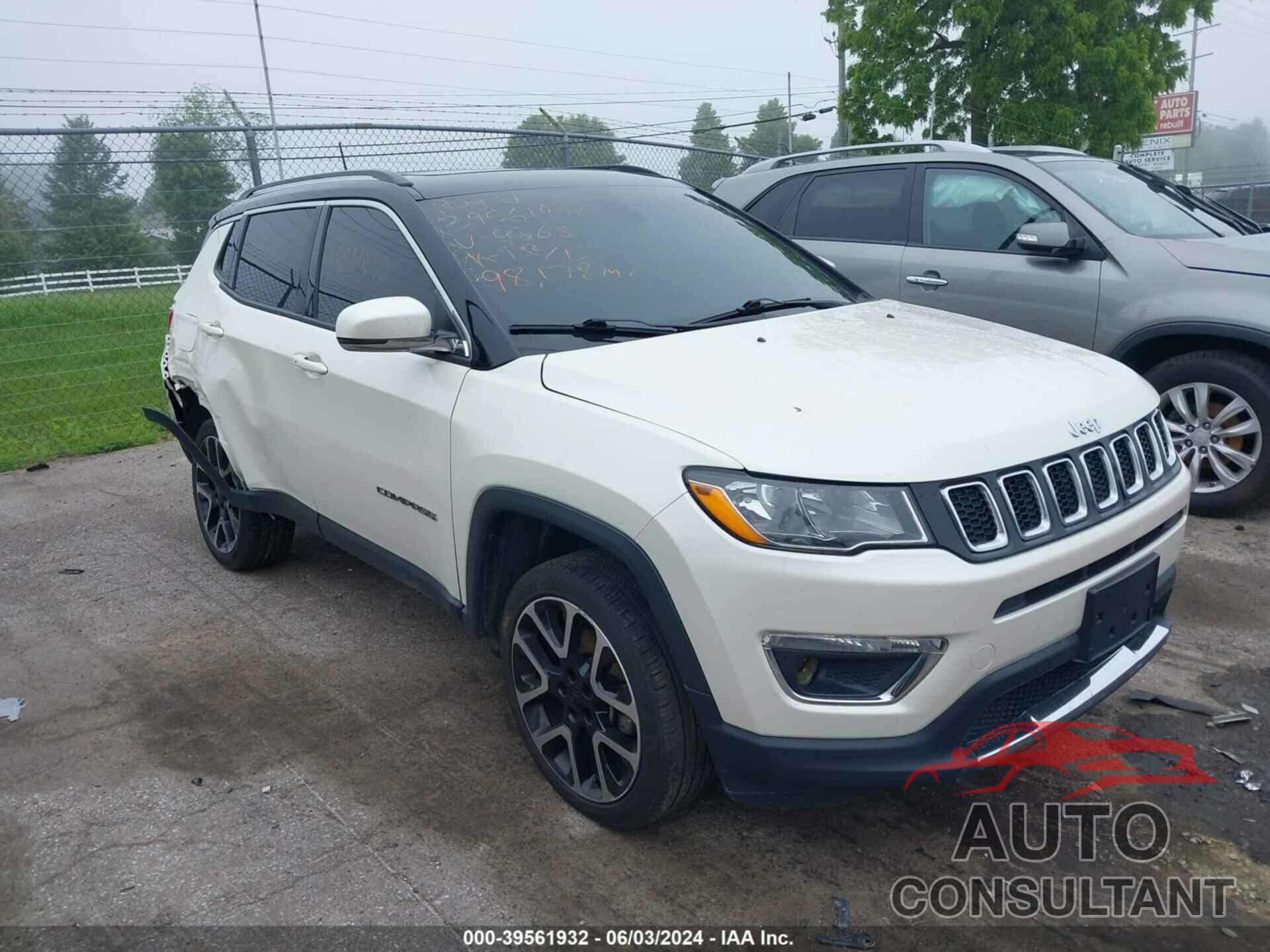 JEEP COMPASS 2018 - 3C4NJDCB5JT369268