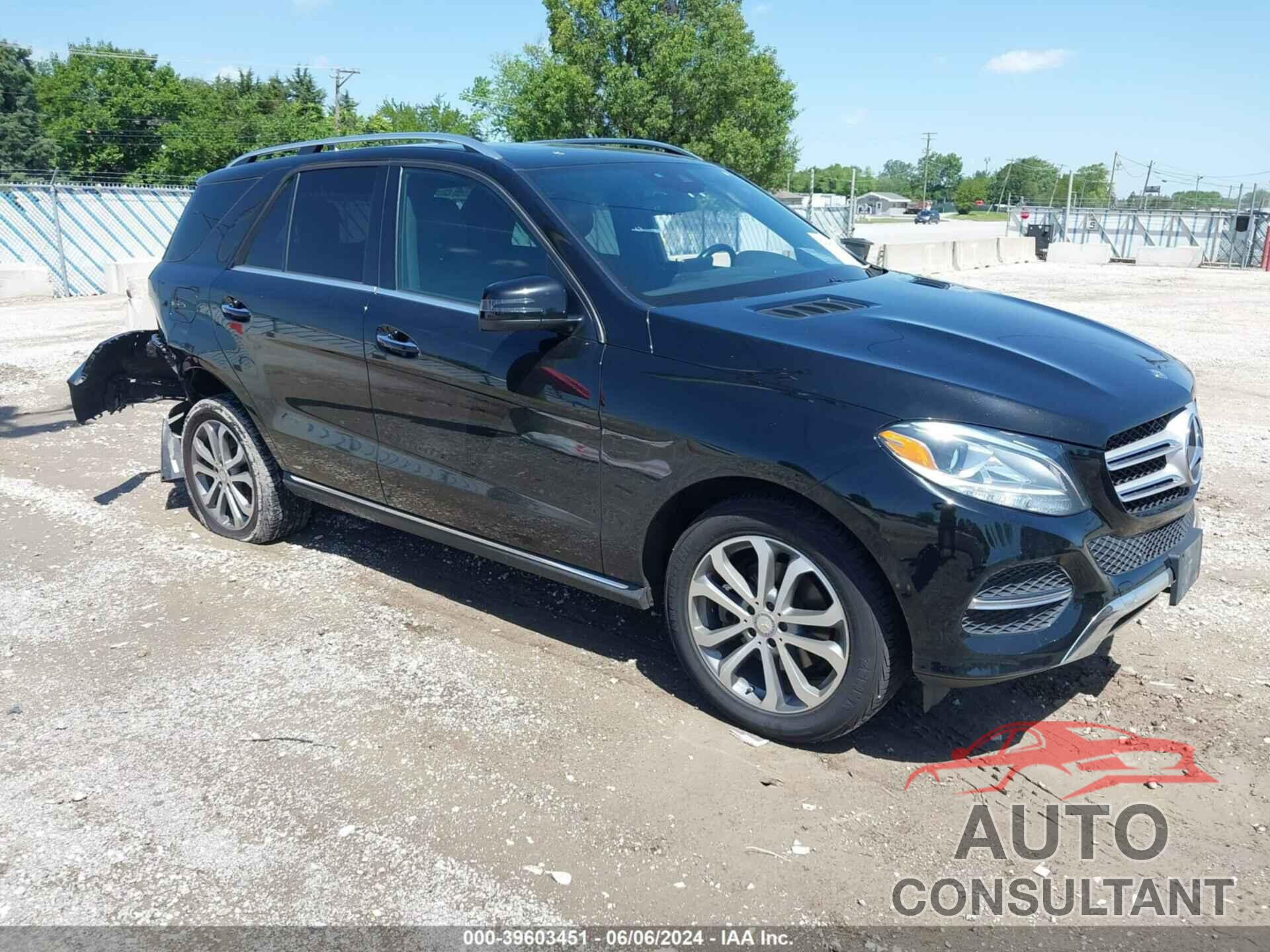 MERCEDES-BENZ GLE 350 2016 - 4JGDA5HB1GA734826