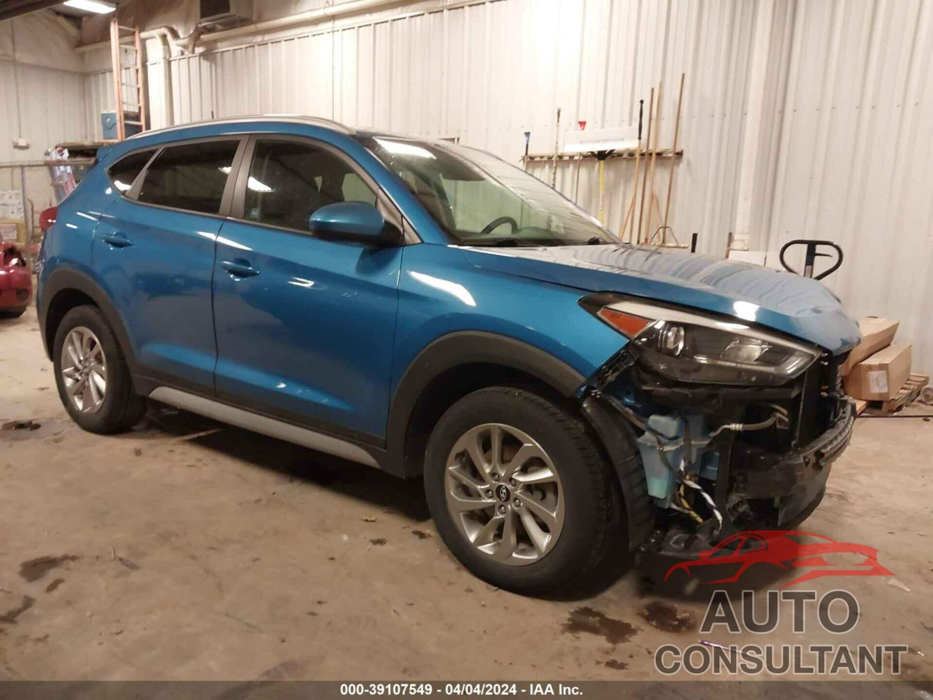 HYUNDAI TUCSON 2017 - KM8J3CA40HU435289