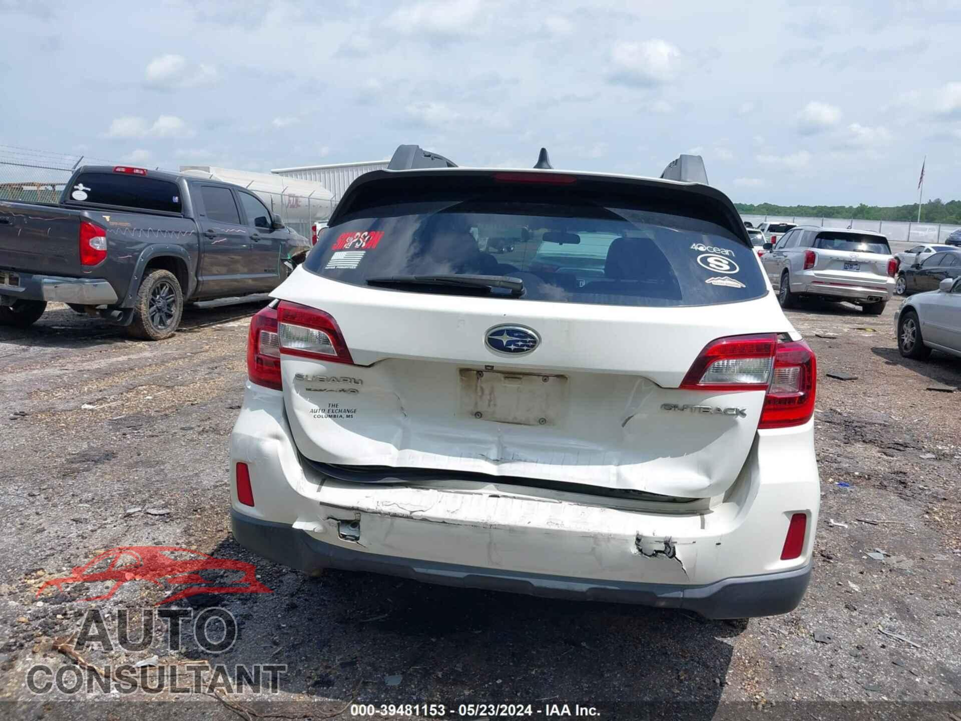 SUBARU OUTBACK 2016 - 4S4BSBFC2G3242860