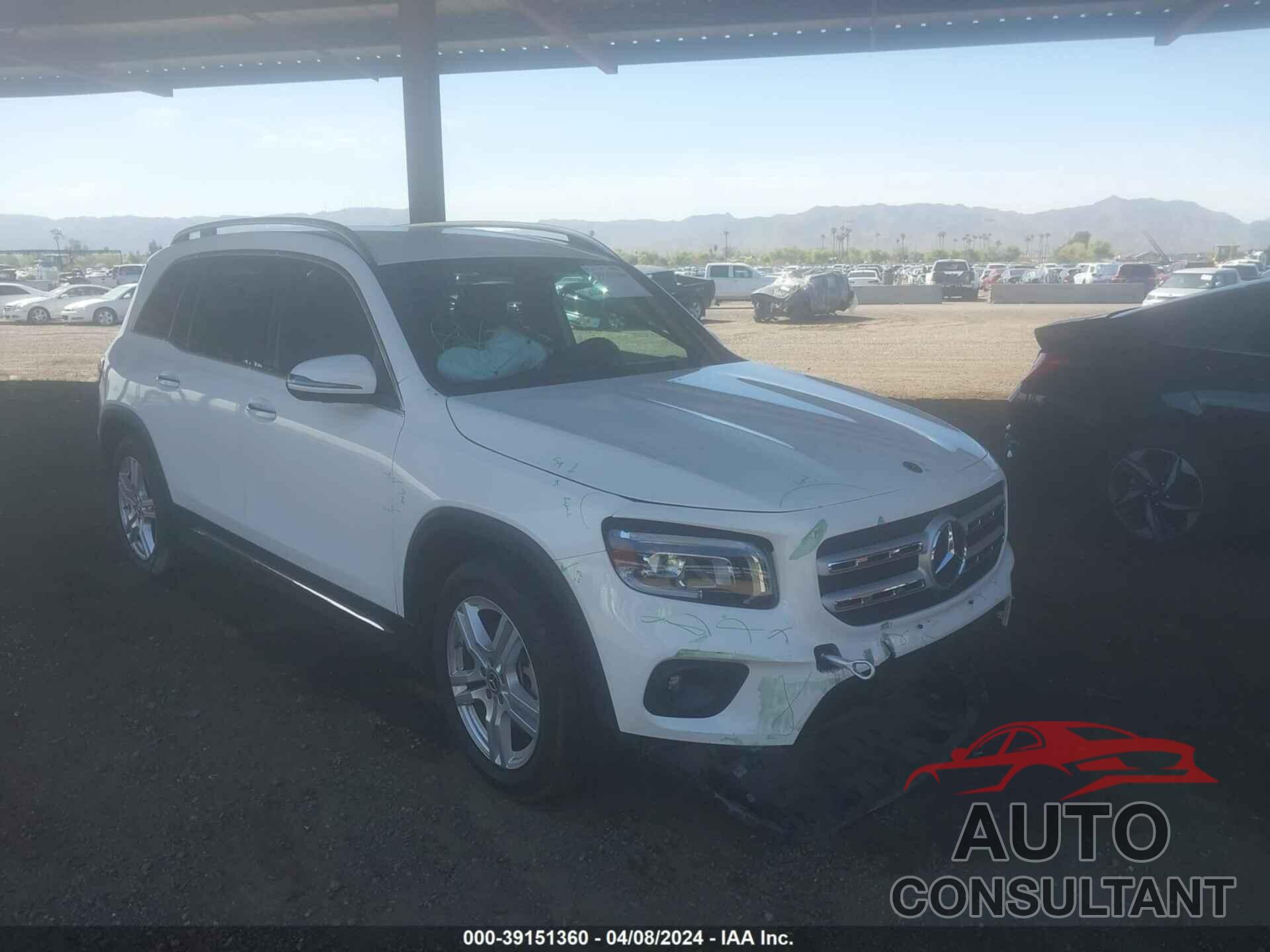MERCEDES-BENZ GLB 250 2020 - W1N4M4HB0LW026580