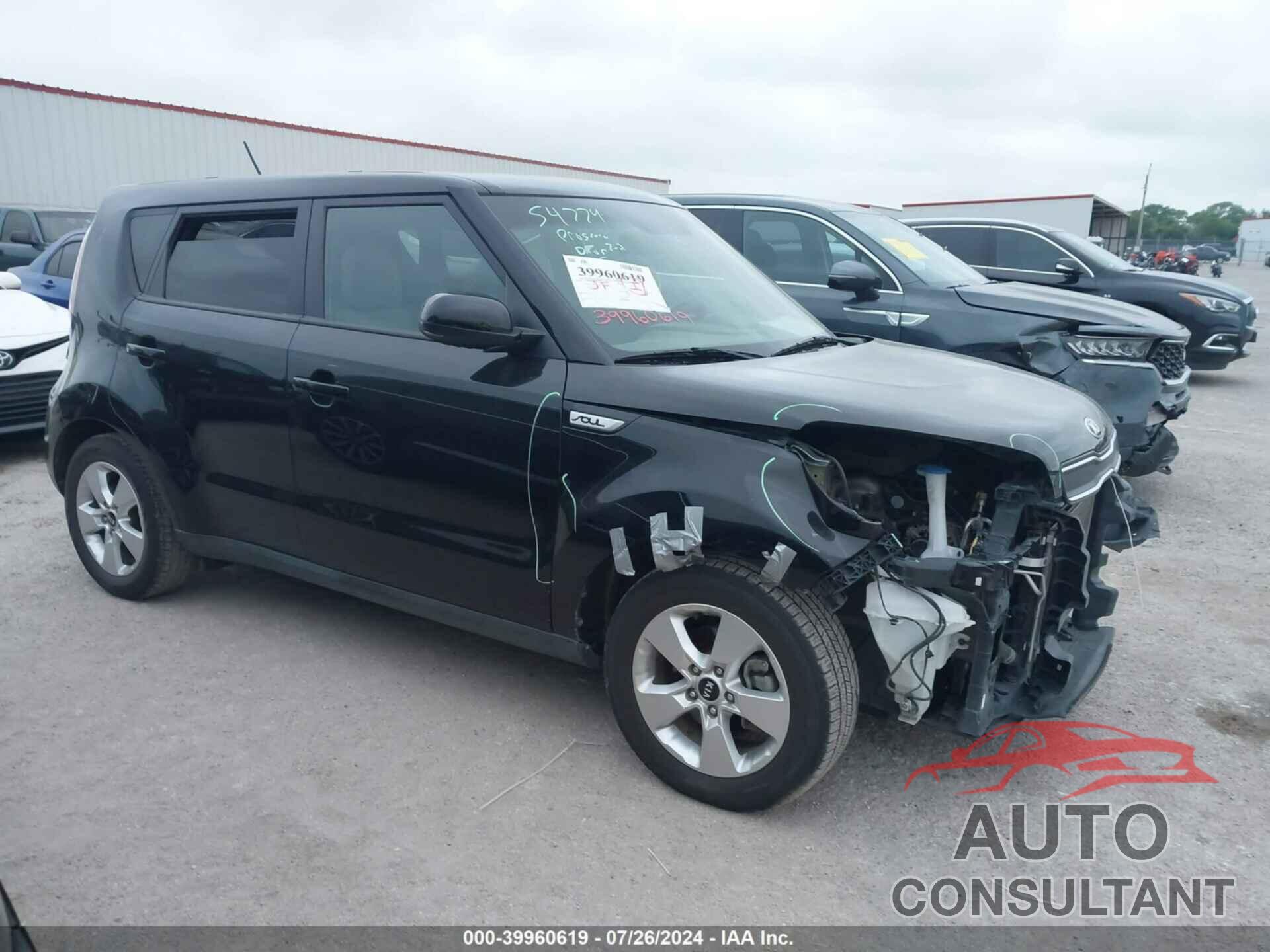 KIA SOUL 2019 - KNDJN2A20K7022706