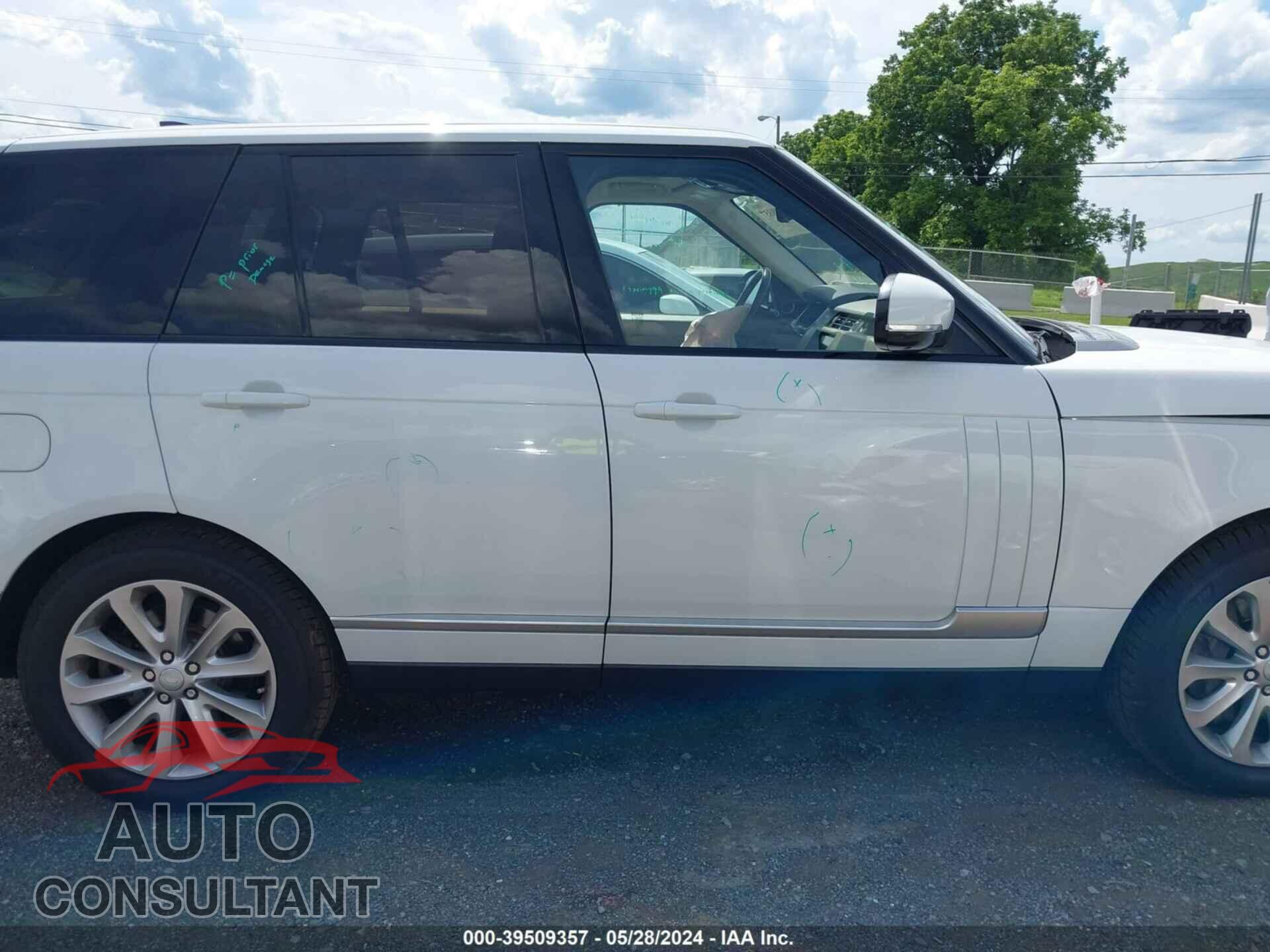 LAND ROVER RANGE ROVER 2017 - SALGS2FV4HA329080