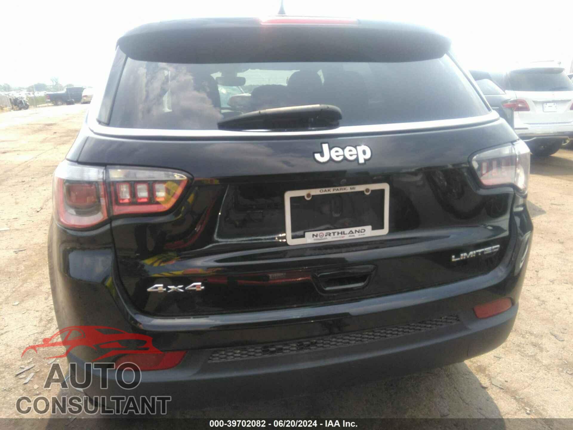 JEEP COMPASS 2019 - 3C4NJDCB3KT826581