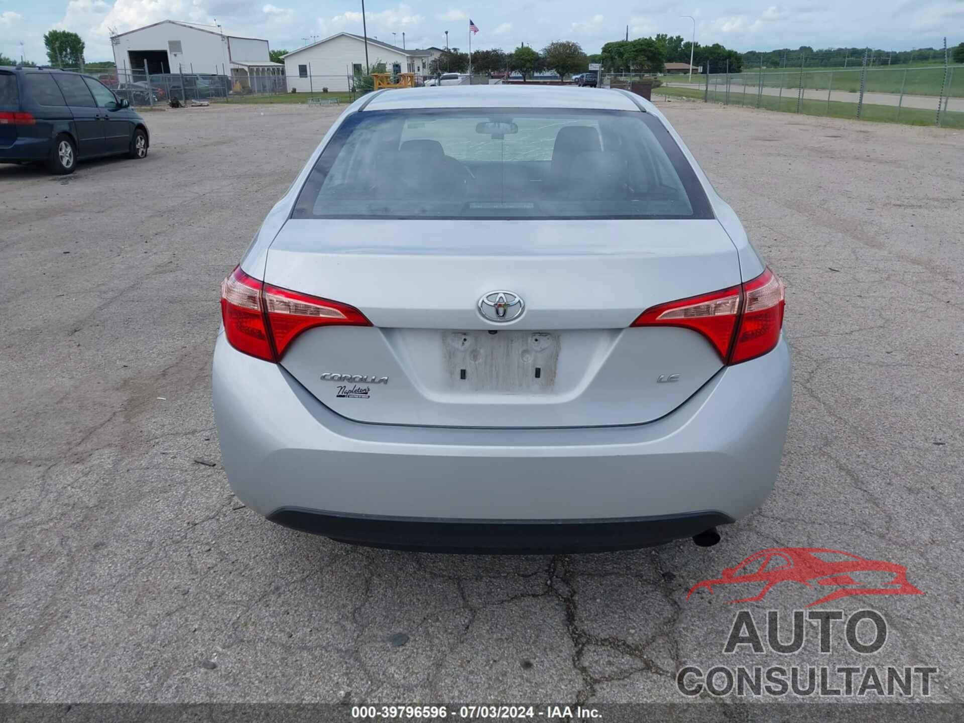 TOYOTA COROLLA 2019 - 2T1BURHEXKC210891