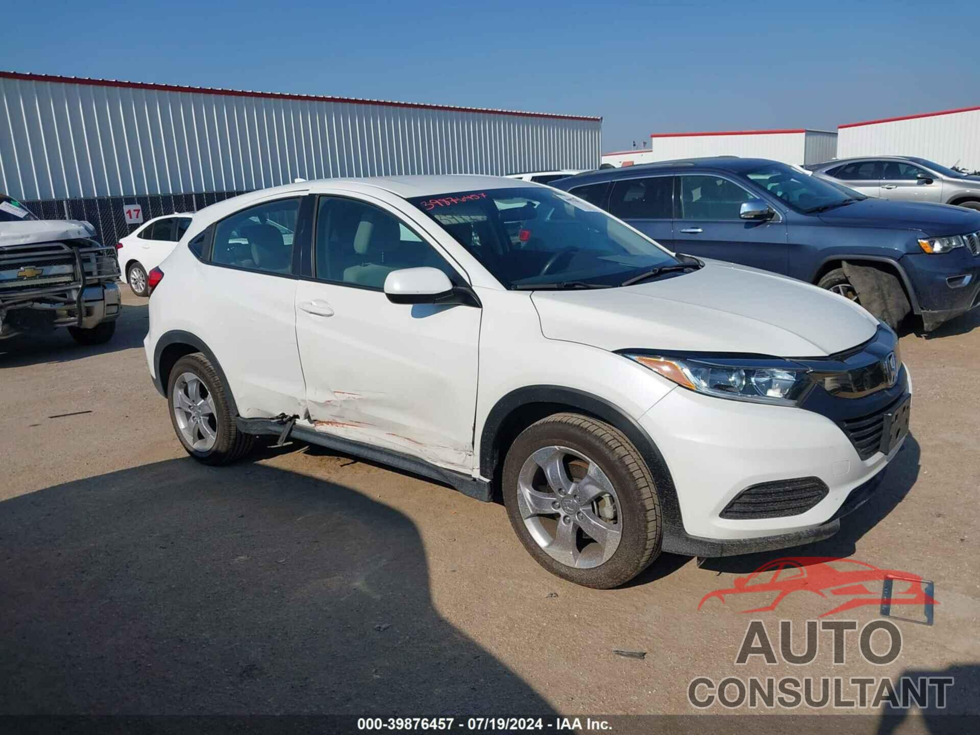 HONDA HR-V 2021 - 3CZRU5H39MM707280