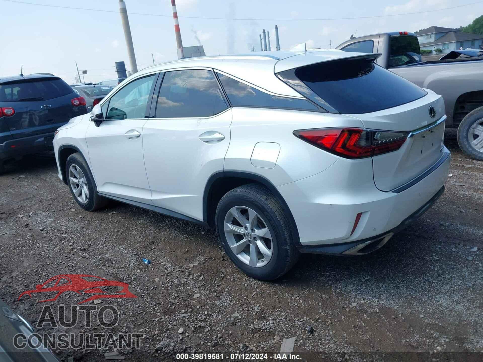 LEXUS RX 350 2016 - 2T2BZMCA8GC028232