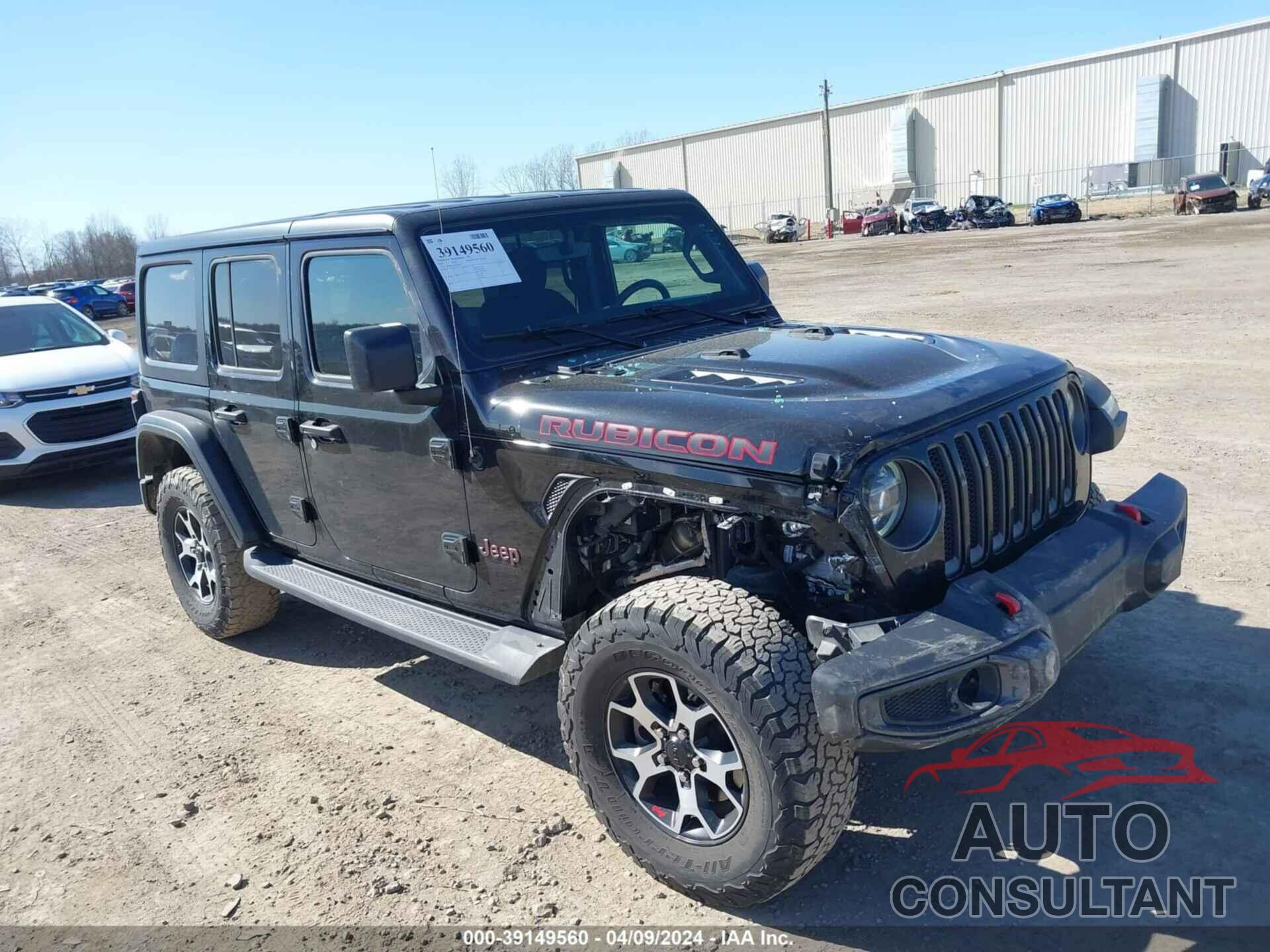 JEEP WRANGLER UNLIMITED 2019 - 1C4HJXFGXKW677165