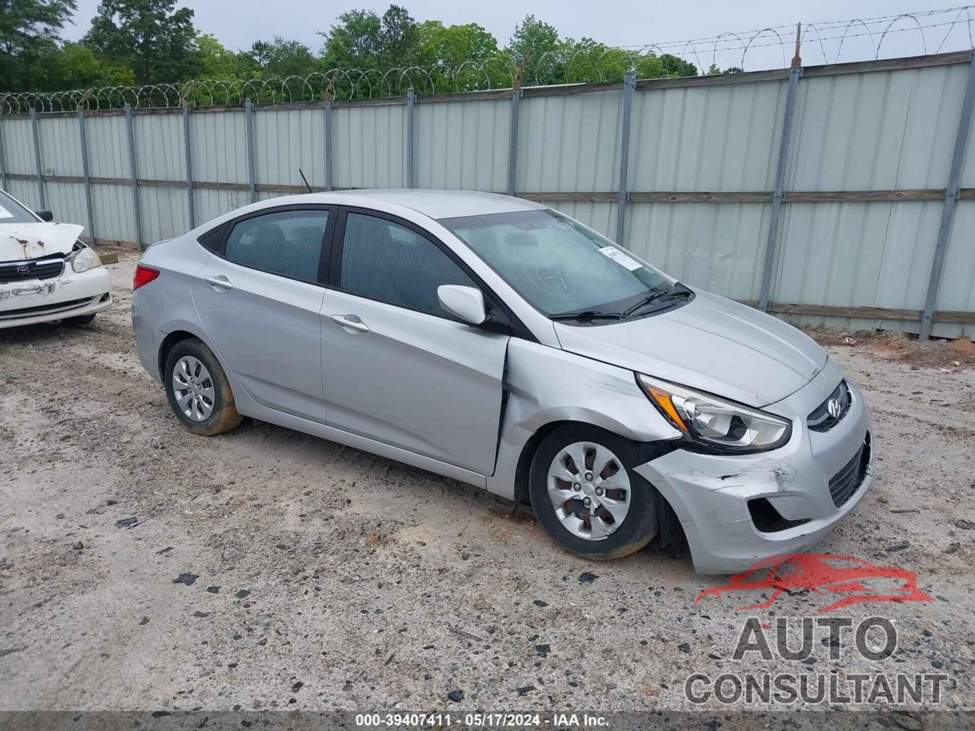 HYUNDAI ACCENT 2016 - KMHCT4AE7GU948934