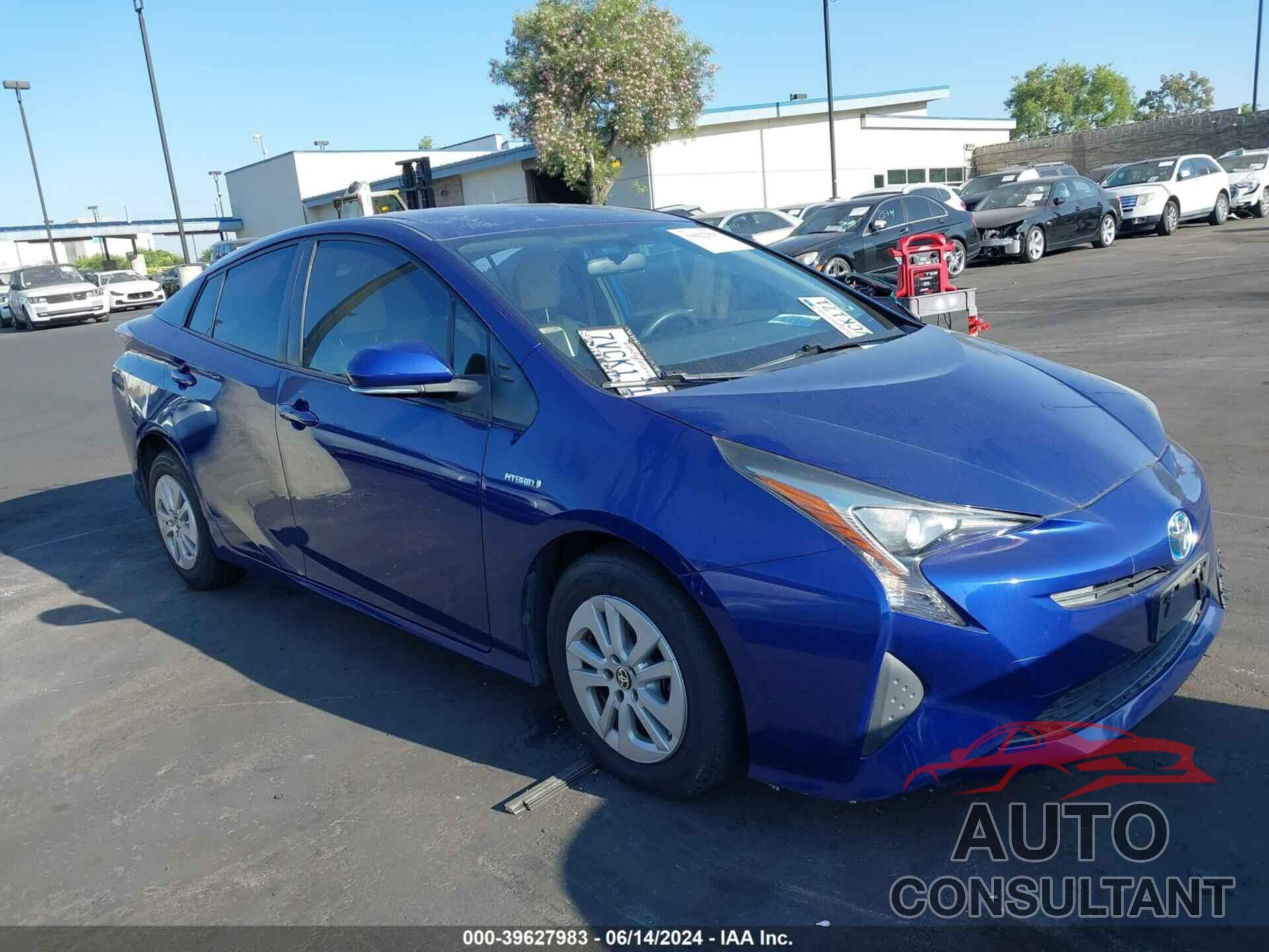 TOYOTA PRIUS 2016 - JTDKBRFU2G3524177