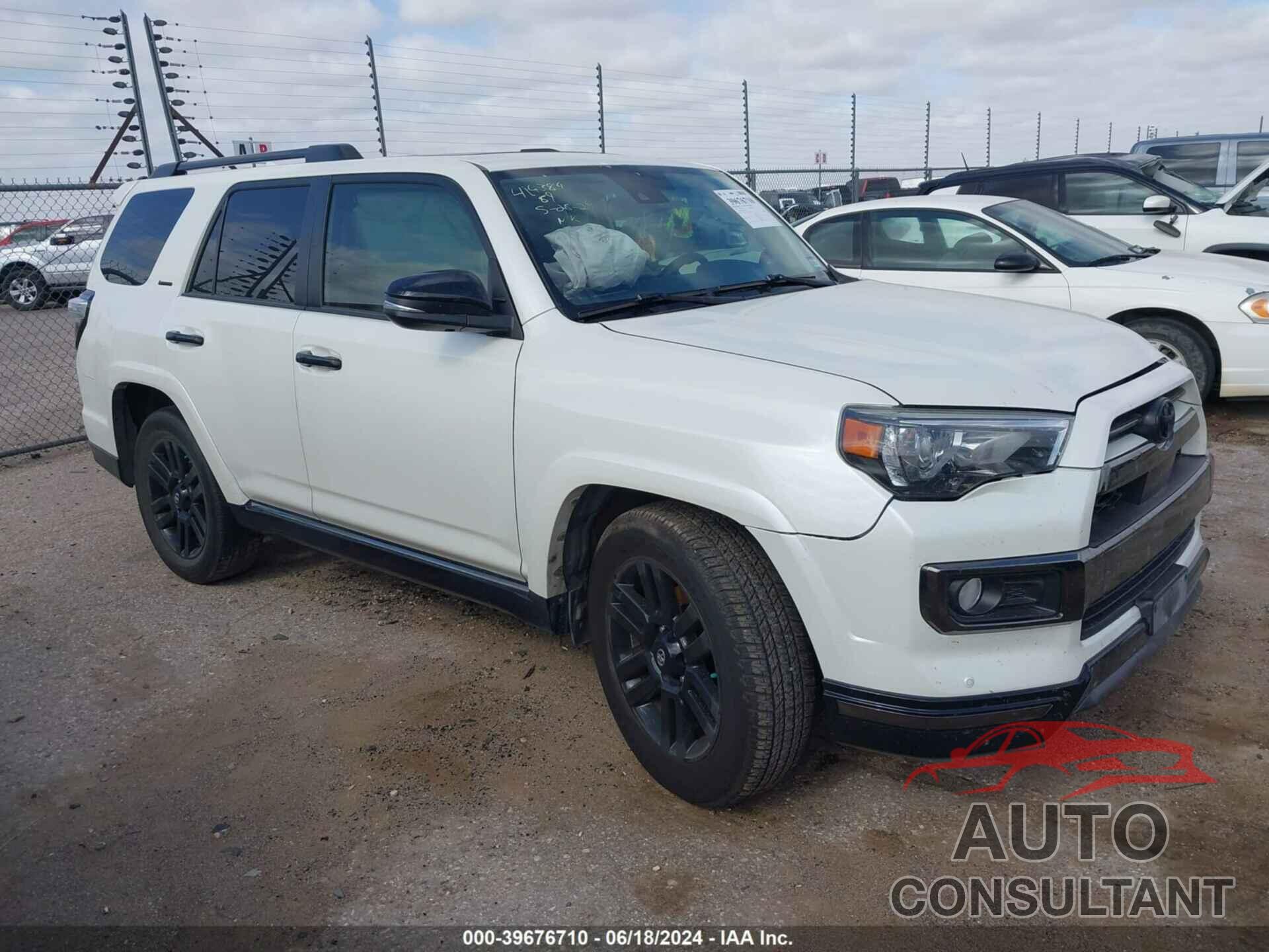 TOYOTA 4RUNNER 2020 - JTEZU5JR9L5221122