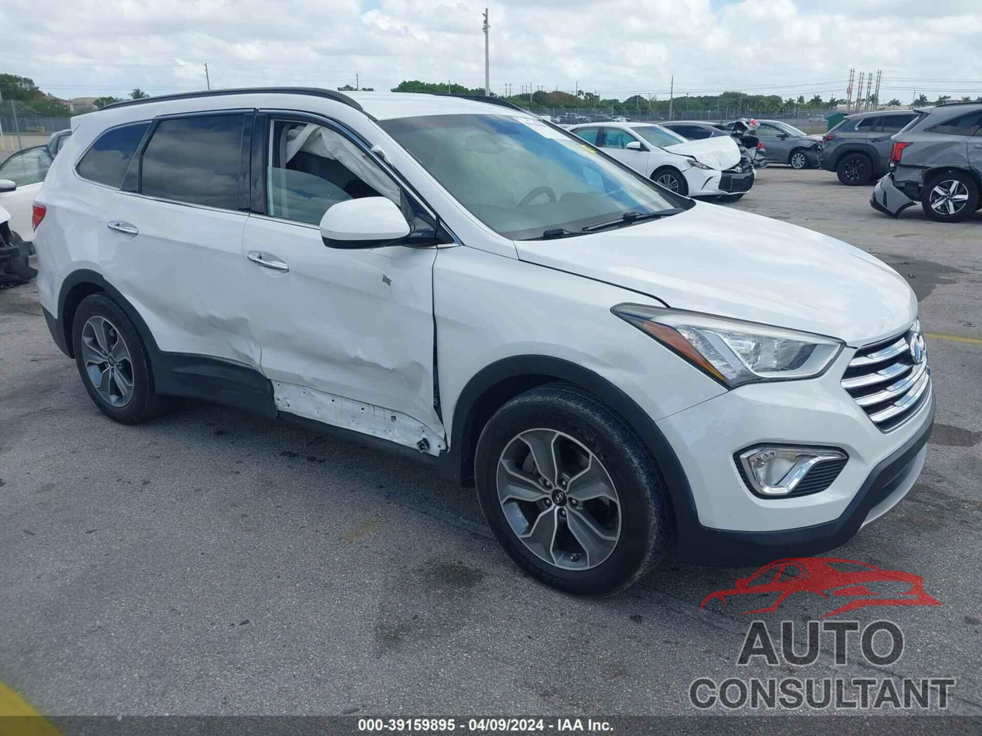 HYUNDAI SANTA FE 2016 - KM8SM4HF5GU153758