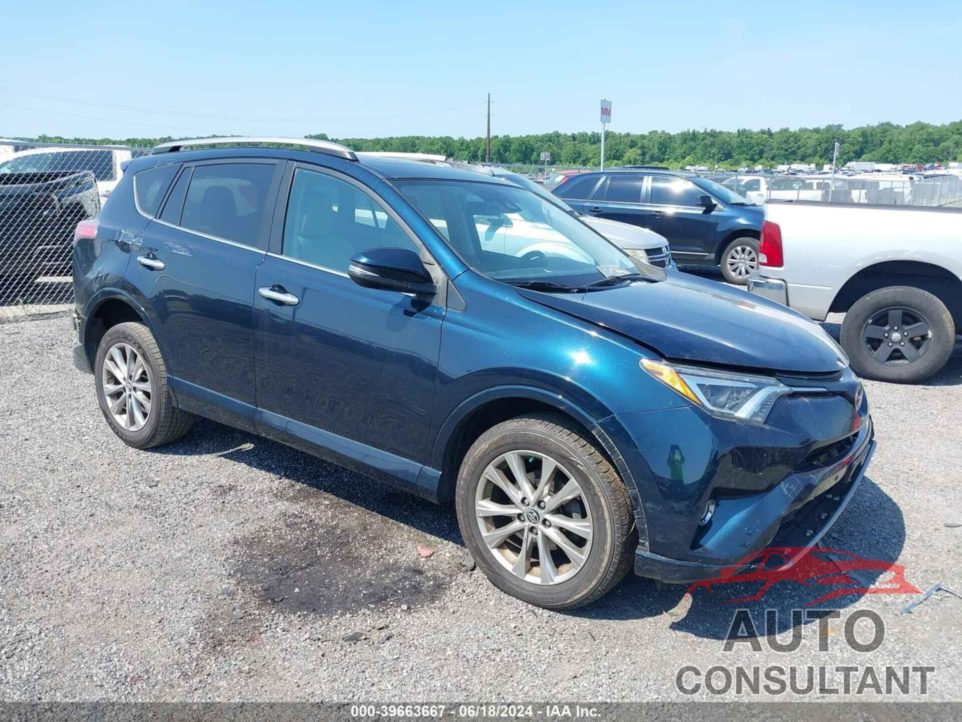 TOYOTA RAV4 2017 - 2T3DFREV7HW686845