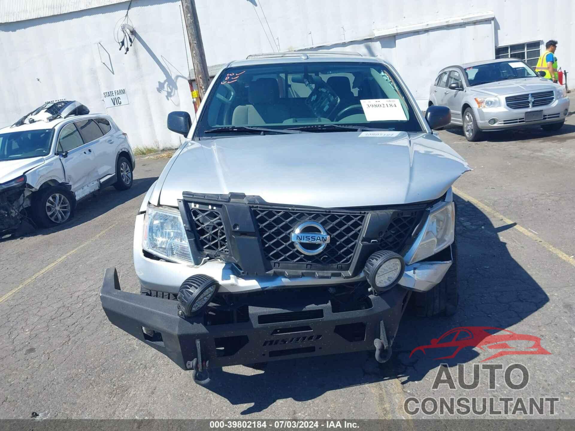 NISSAN FRONTIER 2017 - 1N6AD0EV4HN760179