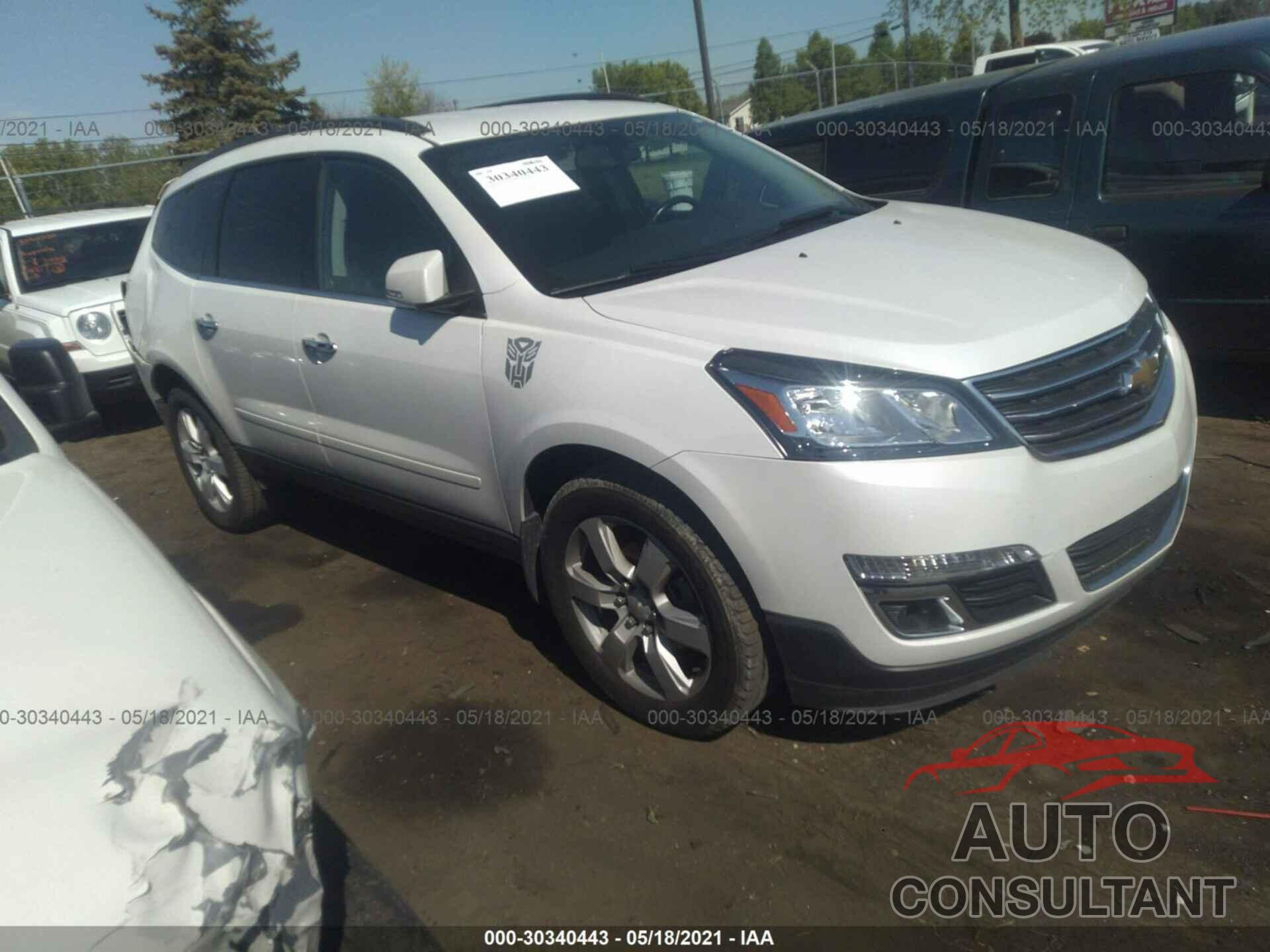 CHEVROLET TRAVERSE 2016 - 1GNKRGKD1GJ266145