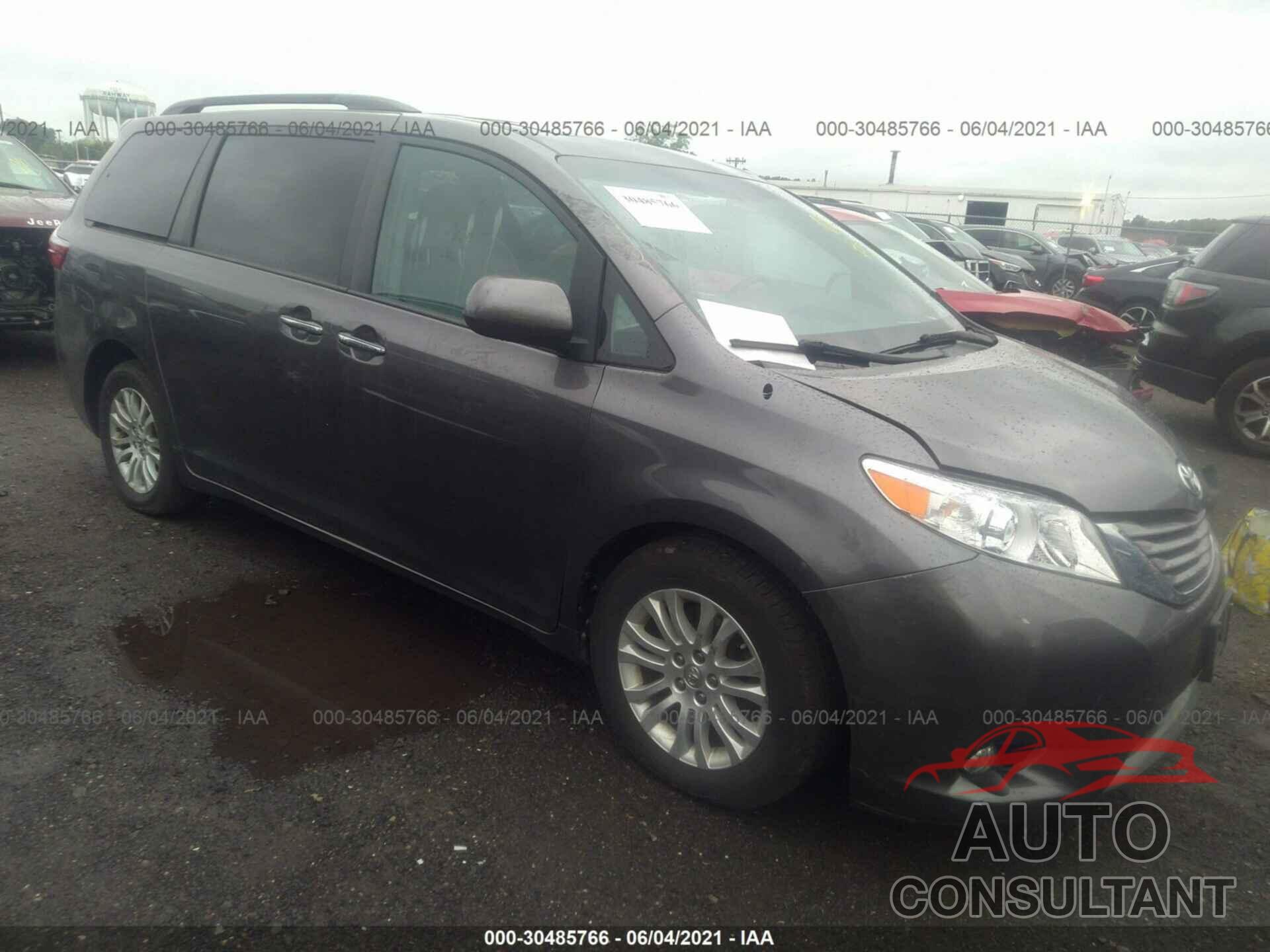 TOYOTA SIENNA 2017 - 5TDYZ3DC6HS860153