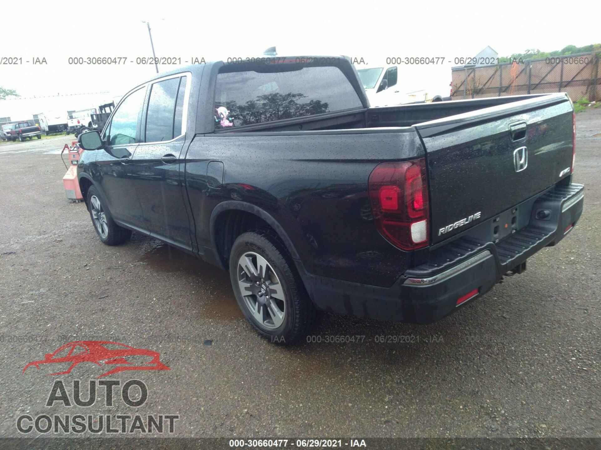 HONDA RIDGELINE 2017 - 5FPYK3F59HB013402
