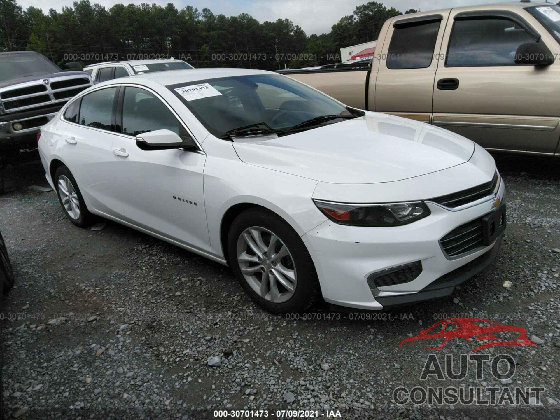 CHEVROLET MALIBU 2016 - 1G1ZE5ST9GF307065