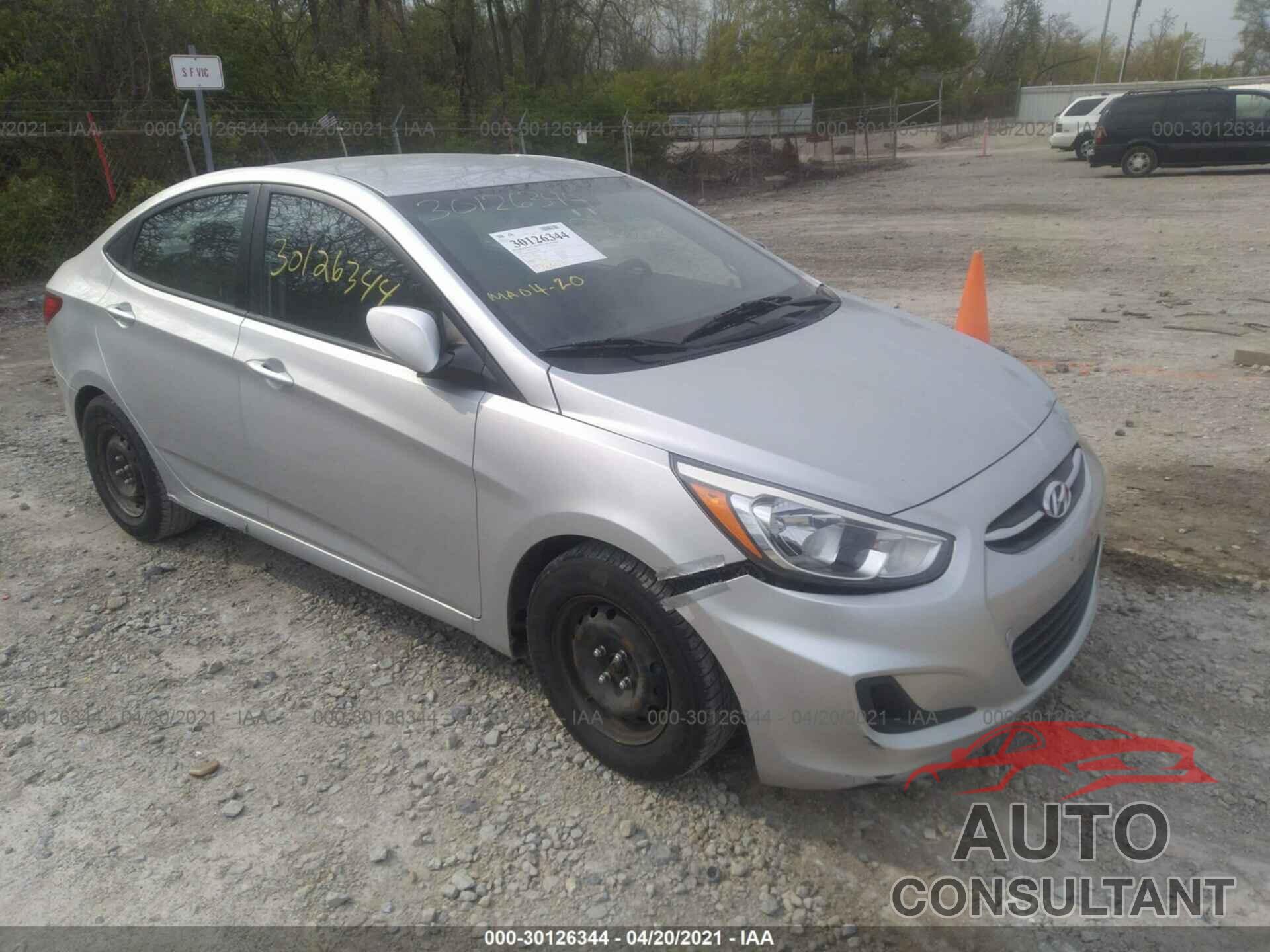 HYUNDAI ACCENT 2016 - KMHCT4AE2GU983087