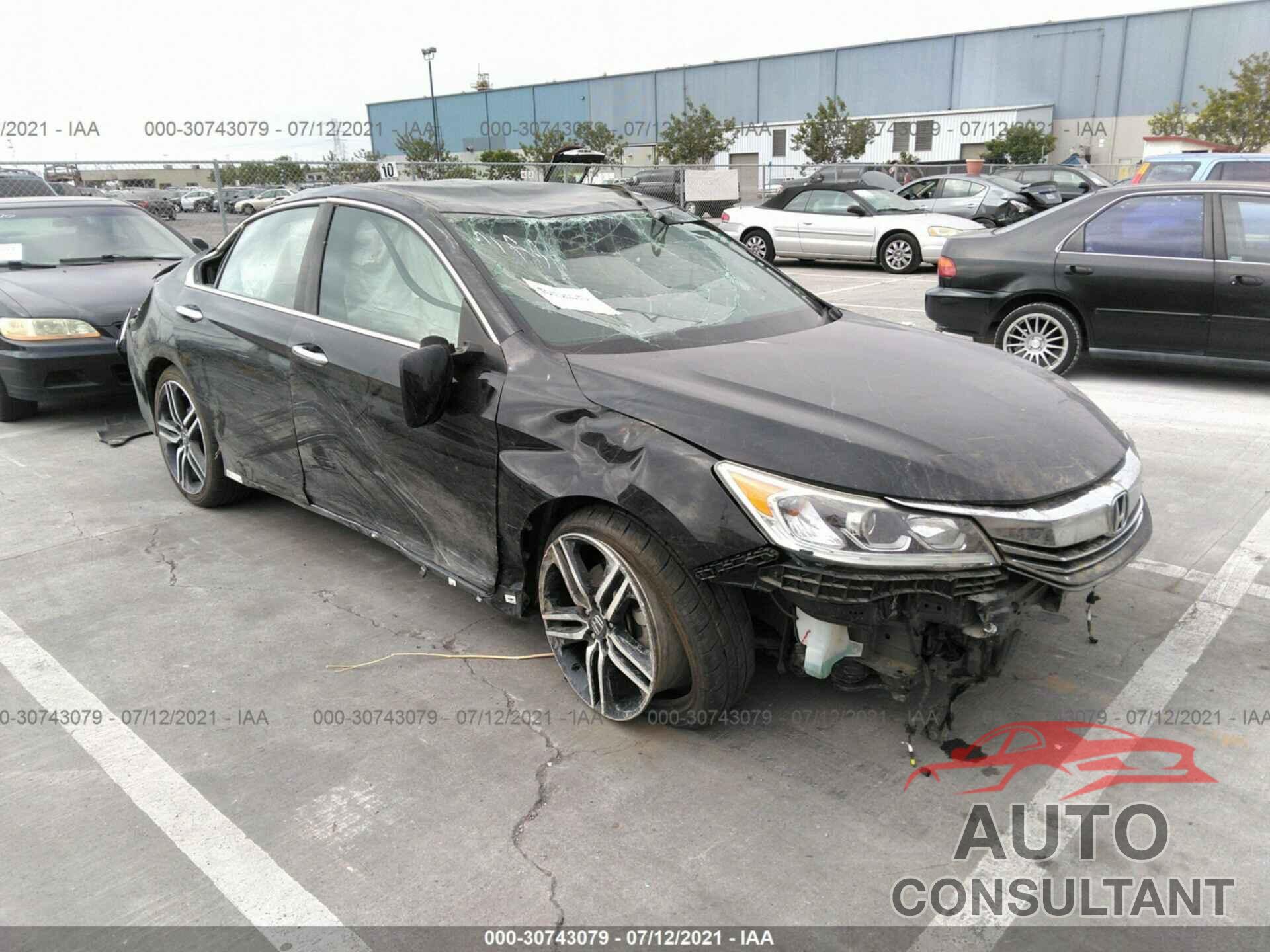 HONDA ACCORD SEDAN 2016 - 1HGCR2F59GA195197