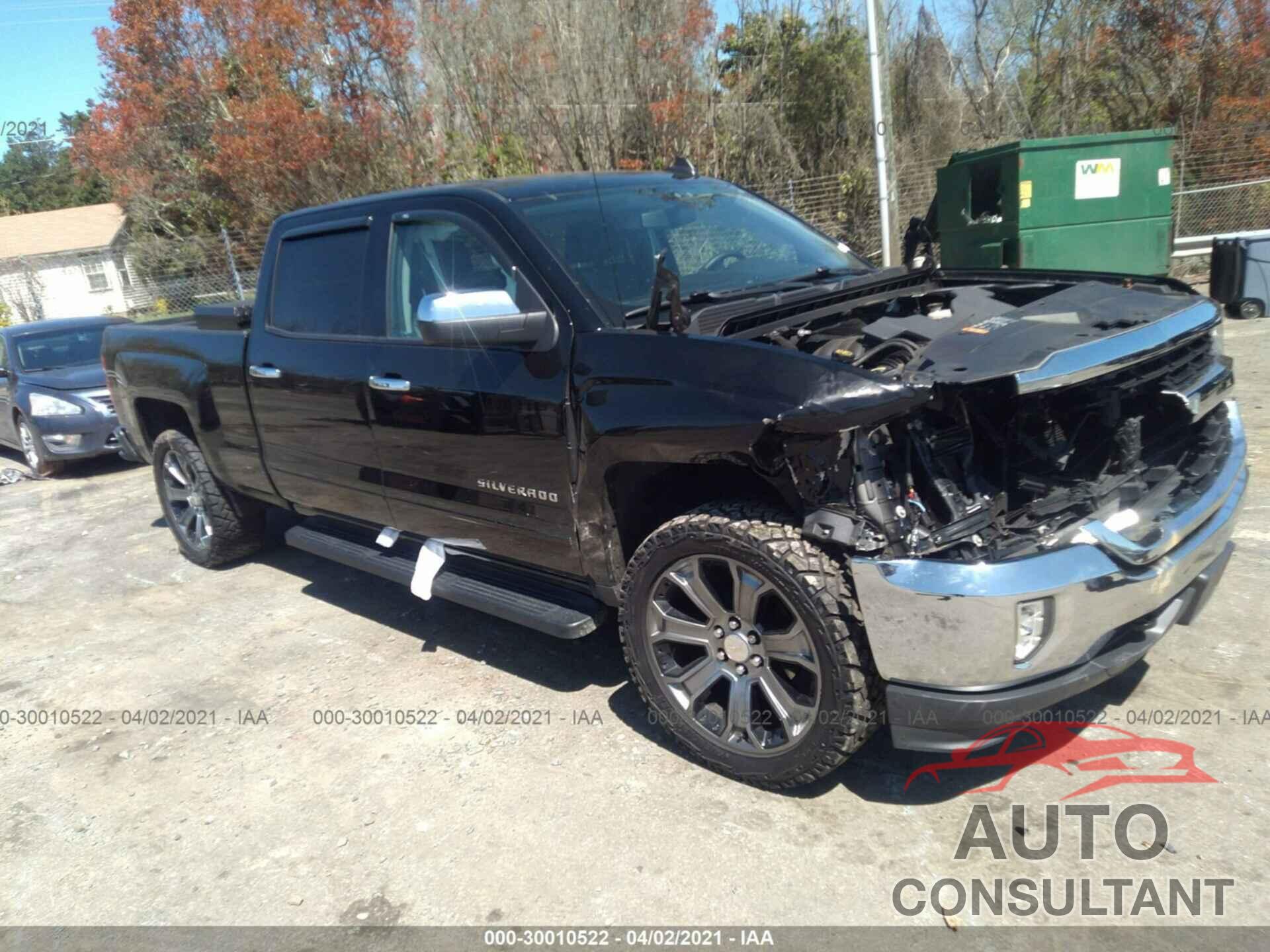 CHEVROLET SILVERADO 1500 2017 - 3GCPCREC8HG148613