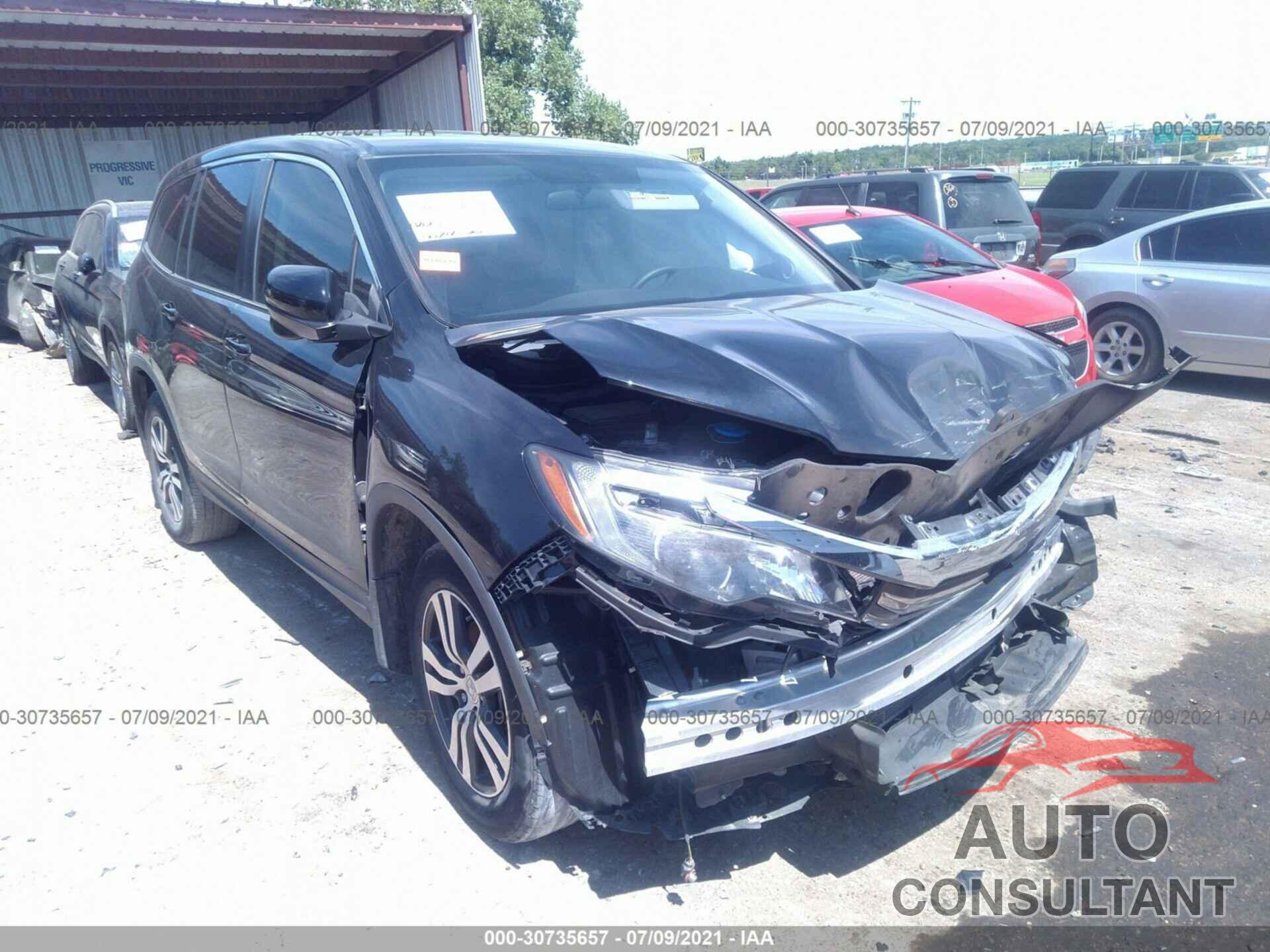 HONDA PILOT 2016 - 5FNYF5H39GB021065