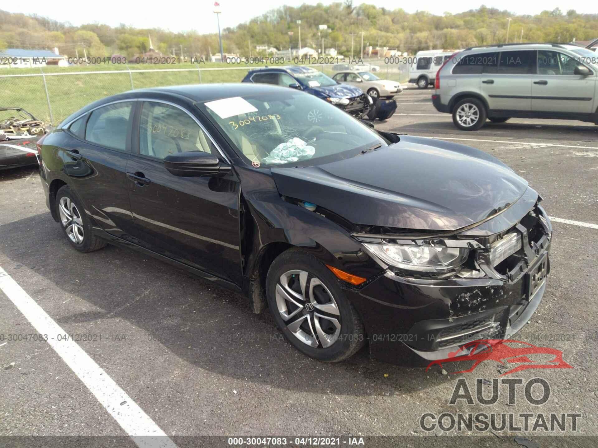 HONDA CIVIC SEDAN 2016 - 19XFC2F58GE011152