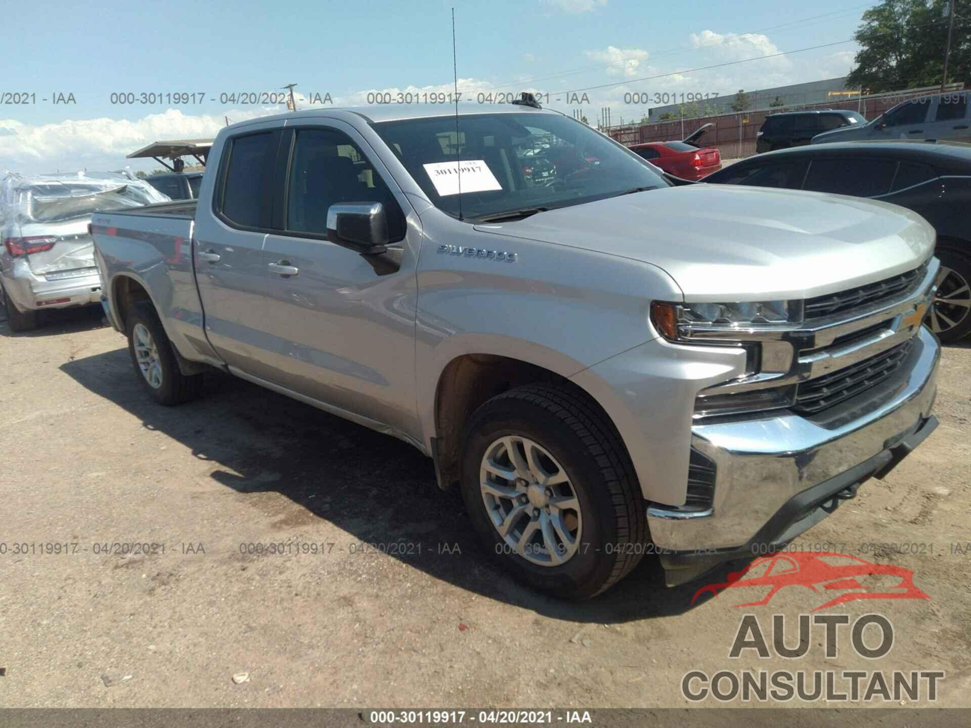 CHEVROLET SILVERADO 1500 2020 - 1GCRYDED0LZ175190