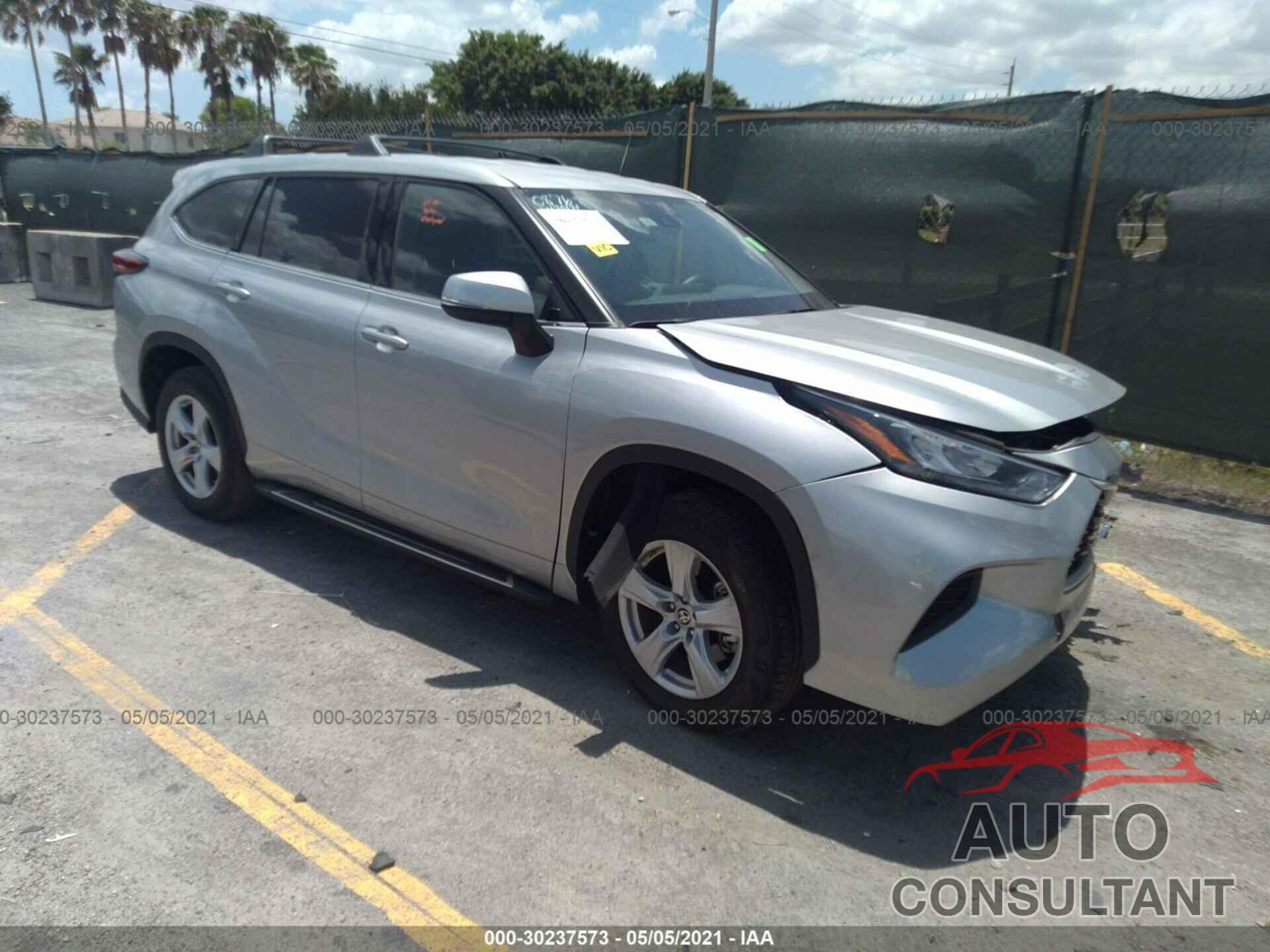 TOYOTA HIGHLANDER 2020 - 5TDCZRAH3LS500876