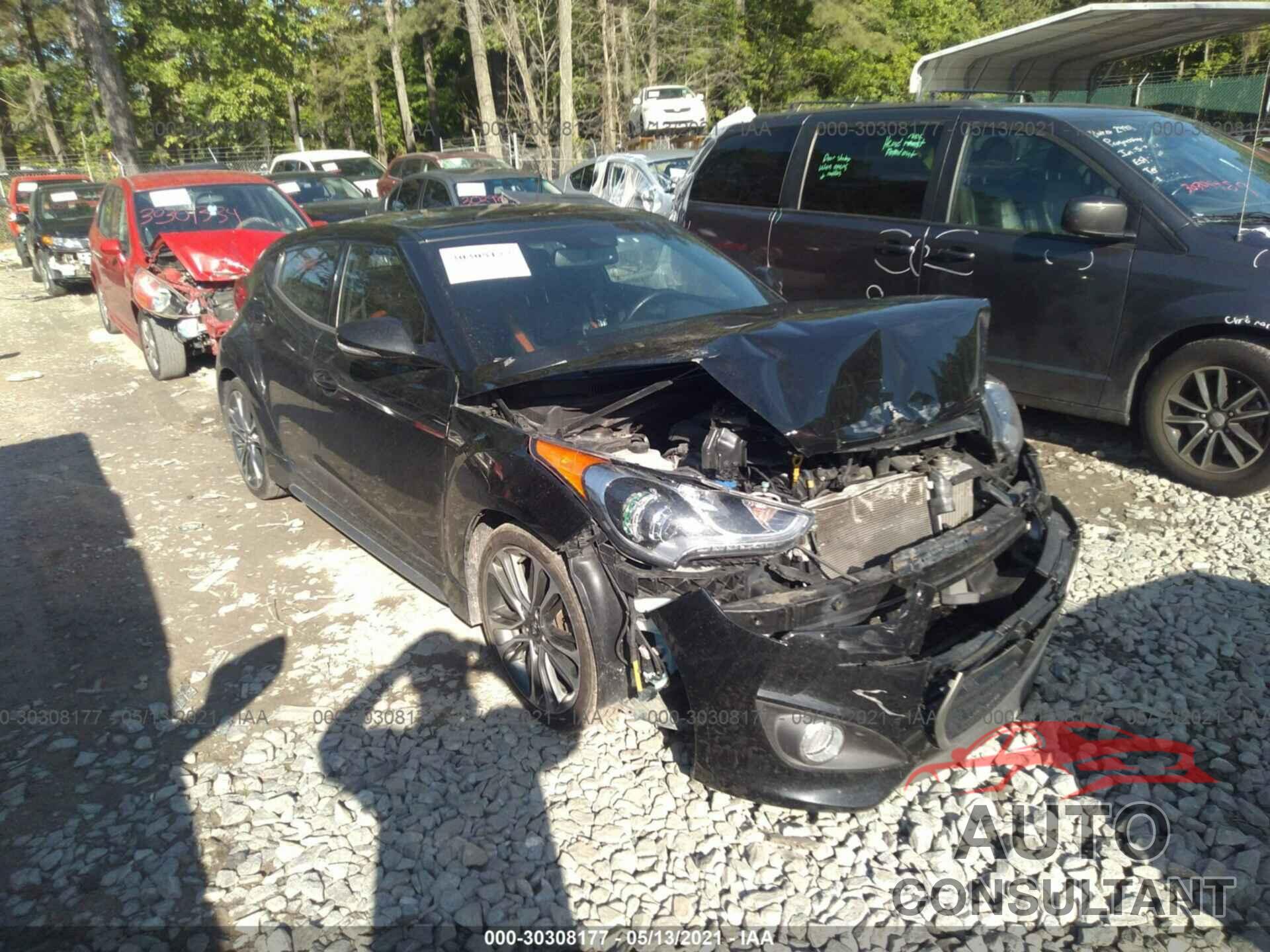 HYUNDAI VELOSTER 2016 - KMHTC6AEXGU294250