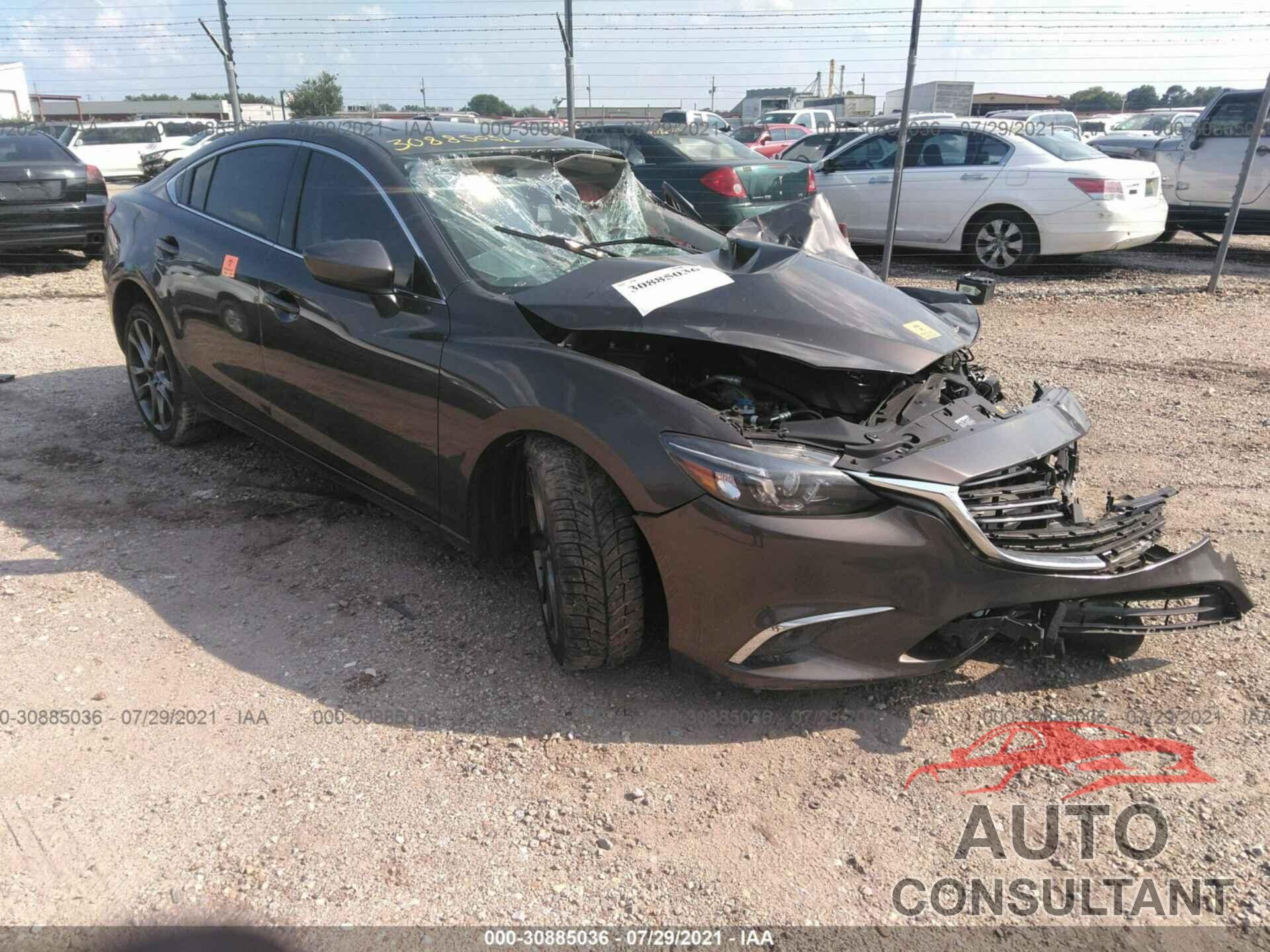 MAZDA MAZDA6 2016 - JM1GJ1W58G1450360