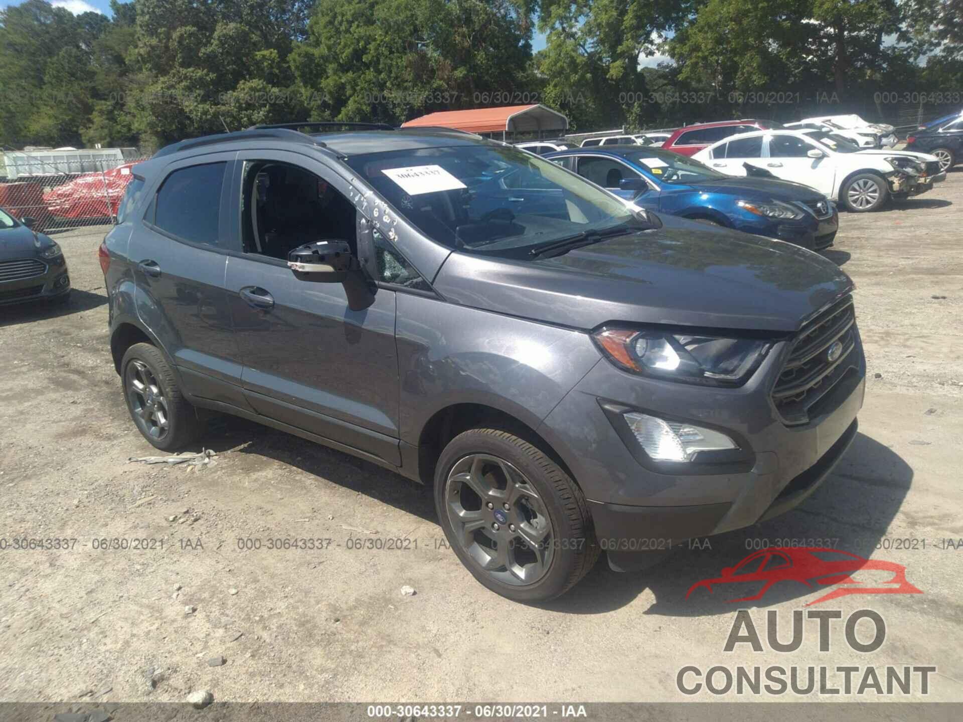 FORD ECOSPORT 2018 - MAJ6P1CL6JC245425