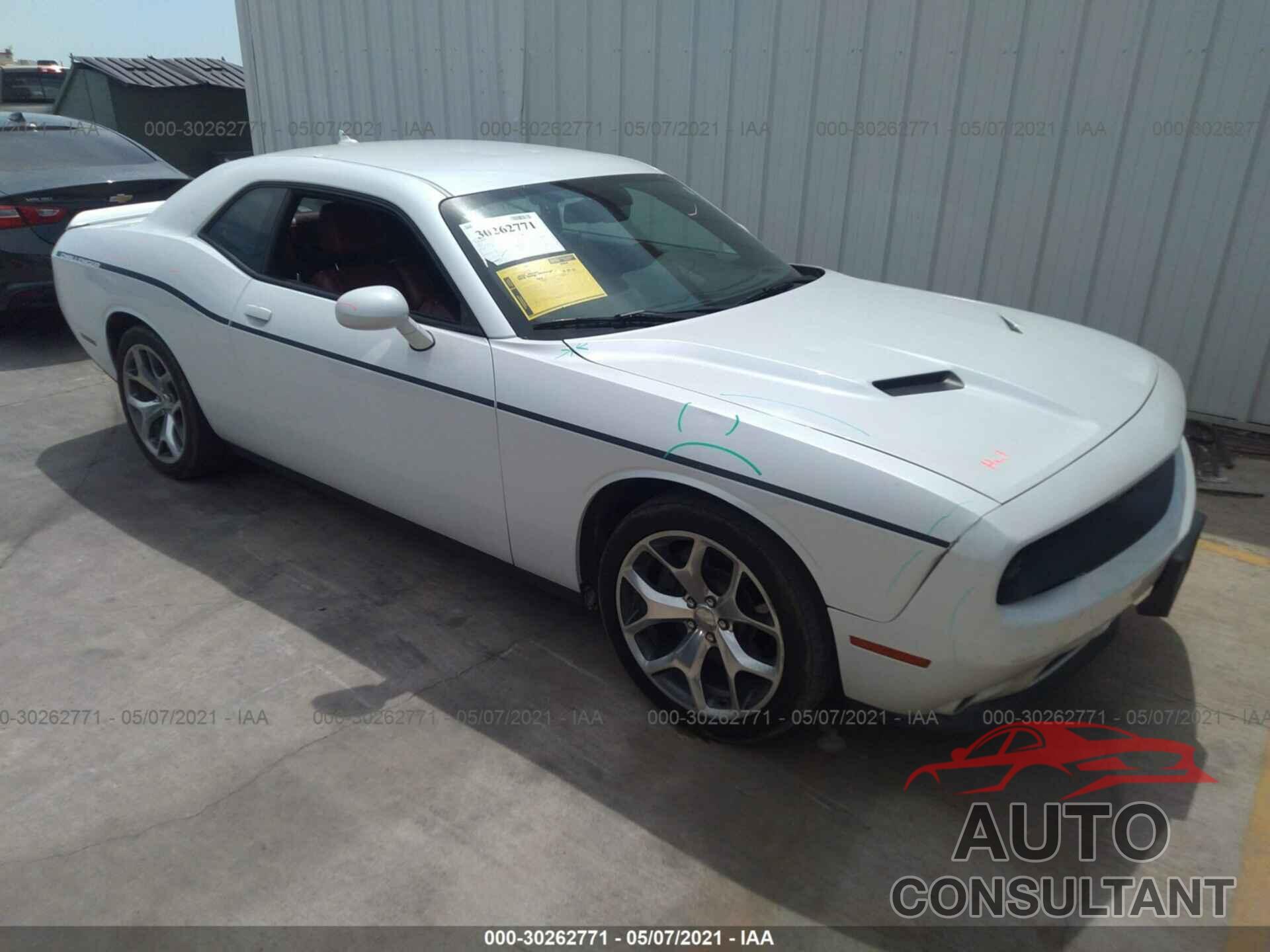 DODGE CHALLENGER 2016 - 2C3CDZAG9GH148787