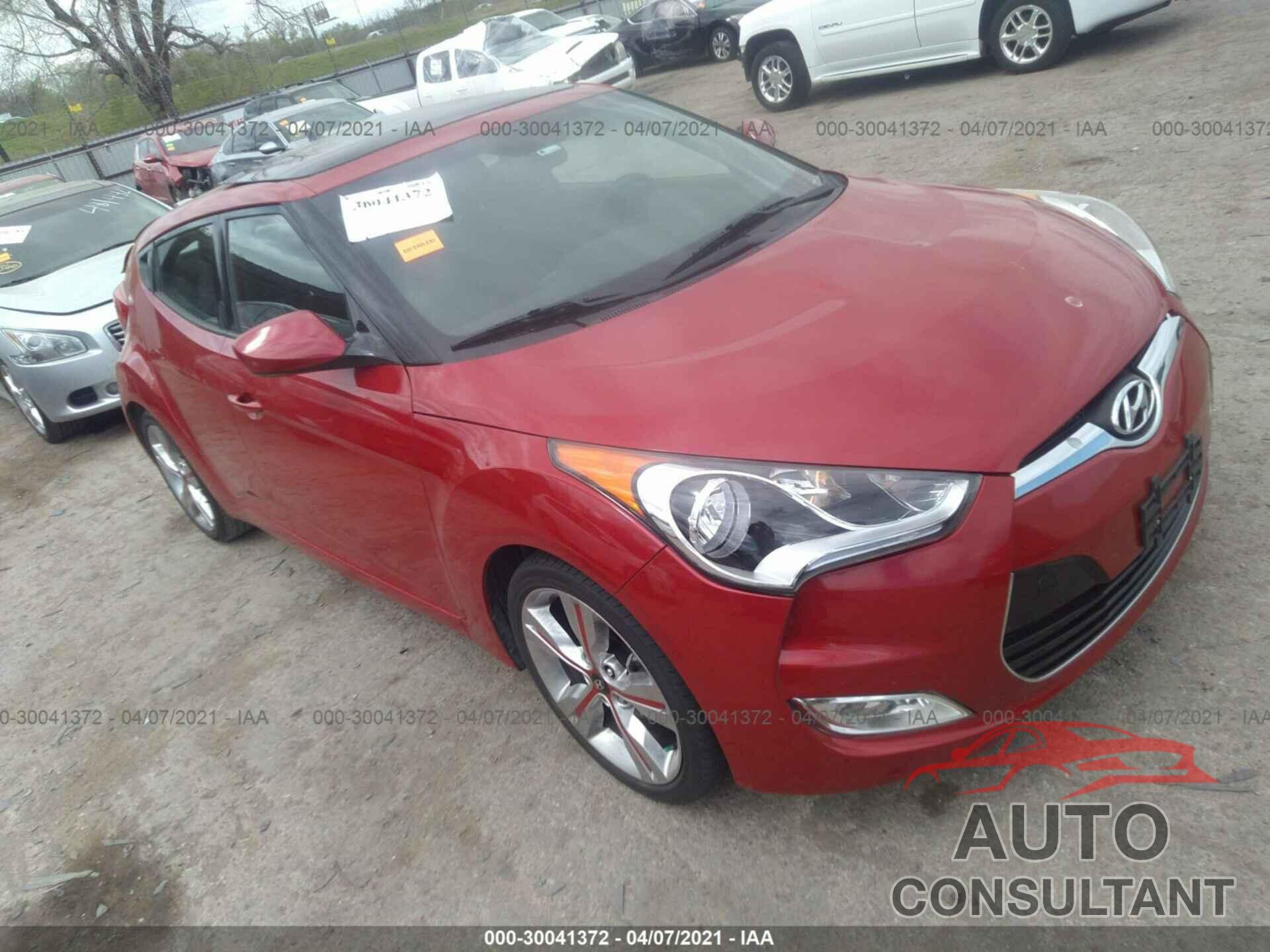 HYUNDAI VELOSTER 2017 - KMHTC6AD0HU324770