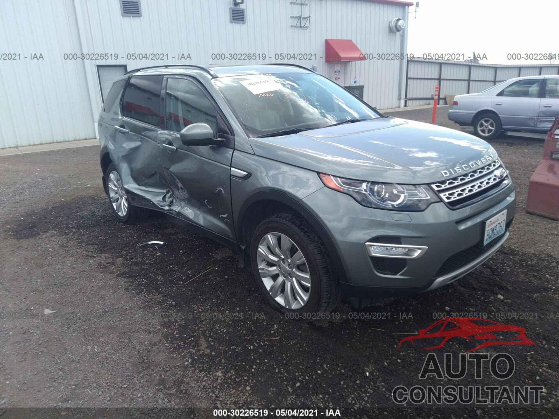 LAND ROVER DISCOVERY SPORT 2016 - SALCT2BG1GH593625