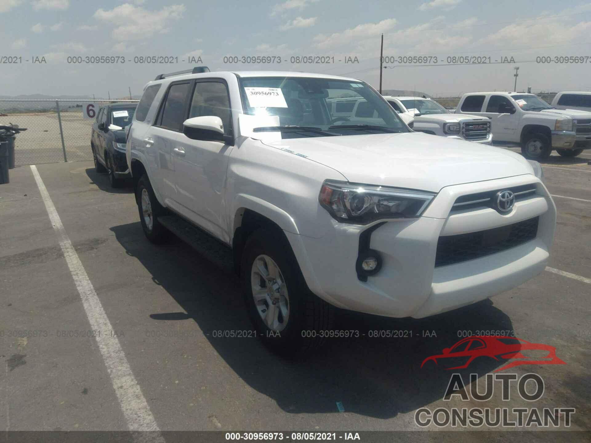 TOYOTA 4RUNNER 2021 - JTEMU5JR1M5910213