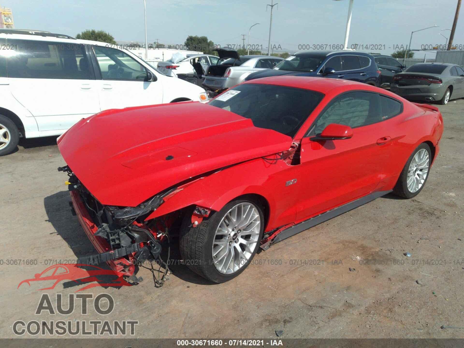 FORD MUSTANG 2016 - 1FA6P8CF3G5230929