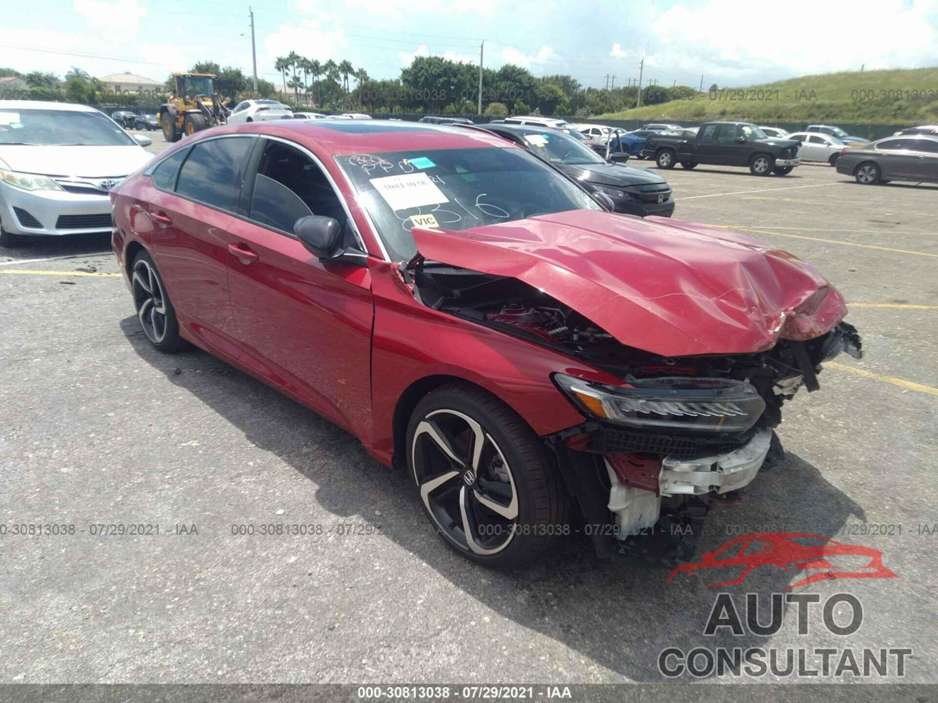 HONDA ACCORD SEDAN 2021 - 1HGCV2F33MA008316