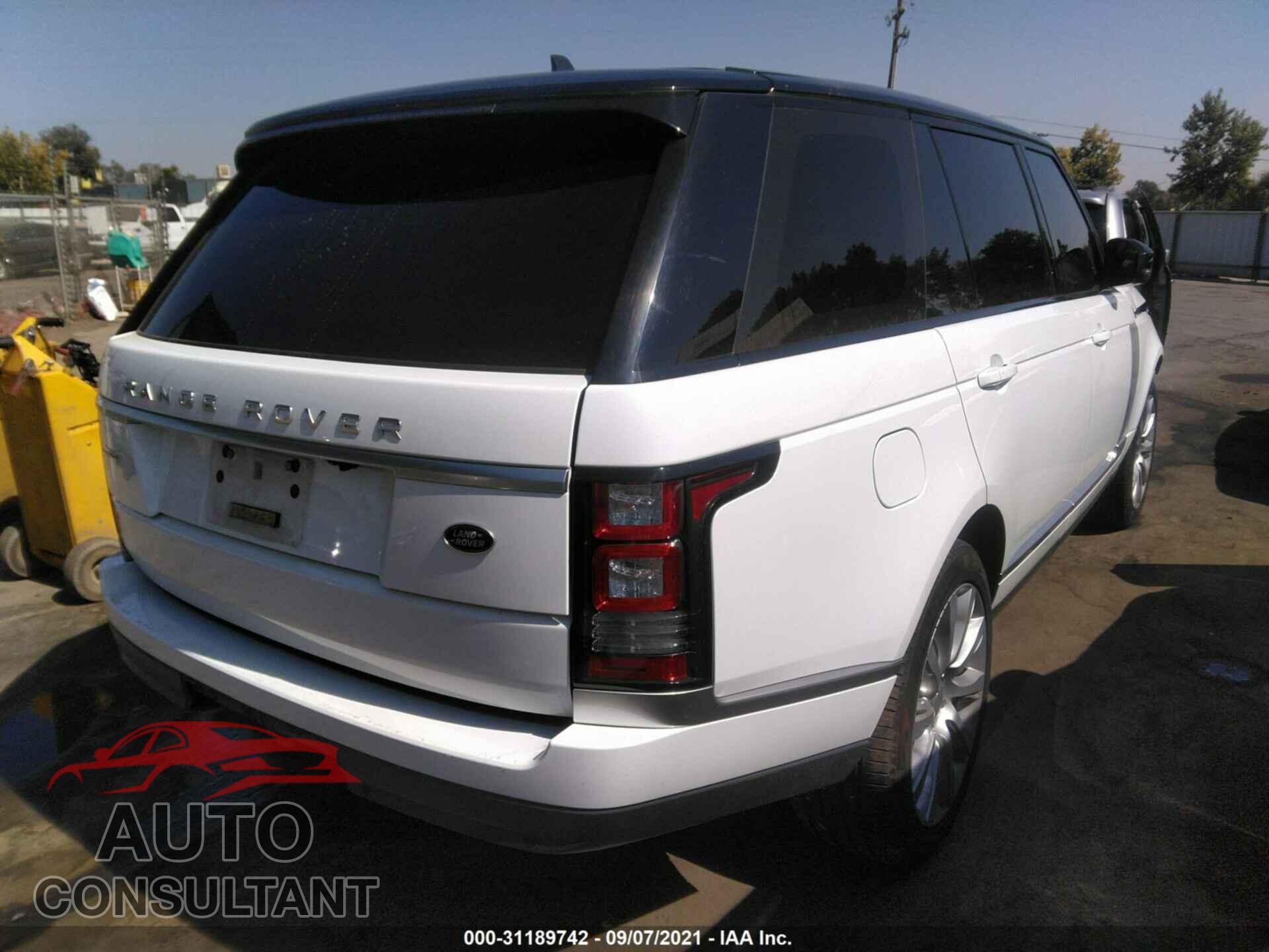 LAND ROVER RANGE ROVER 2016 - SALGS3EF4GA256484