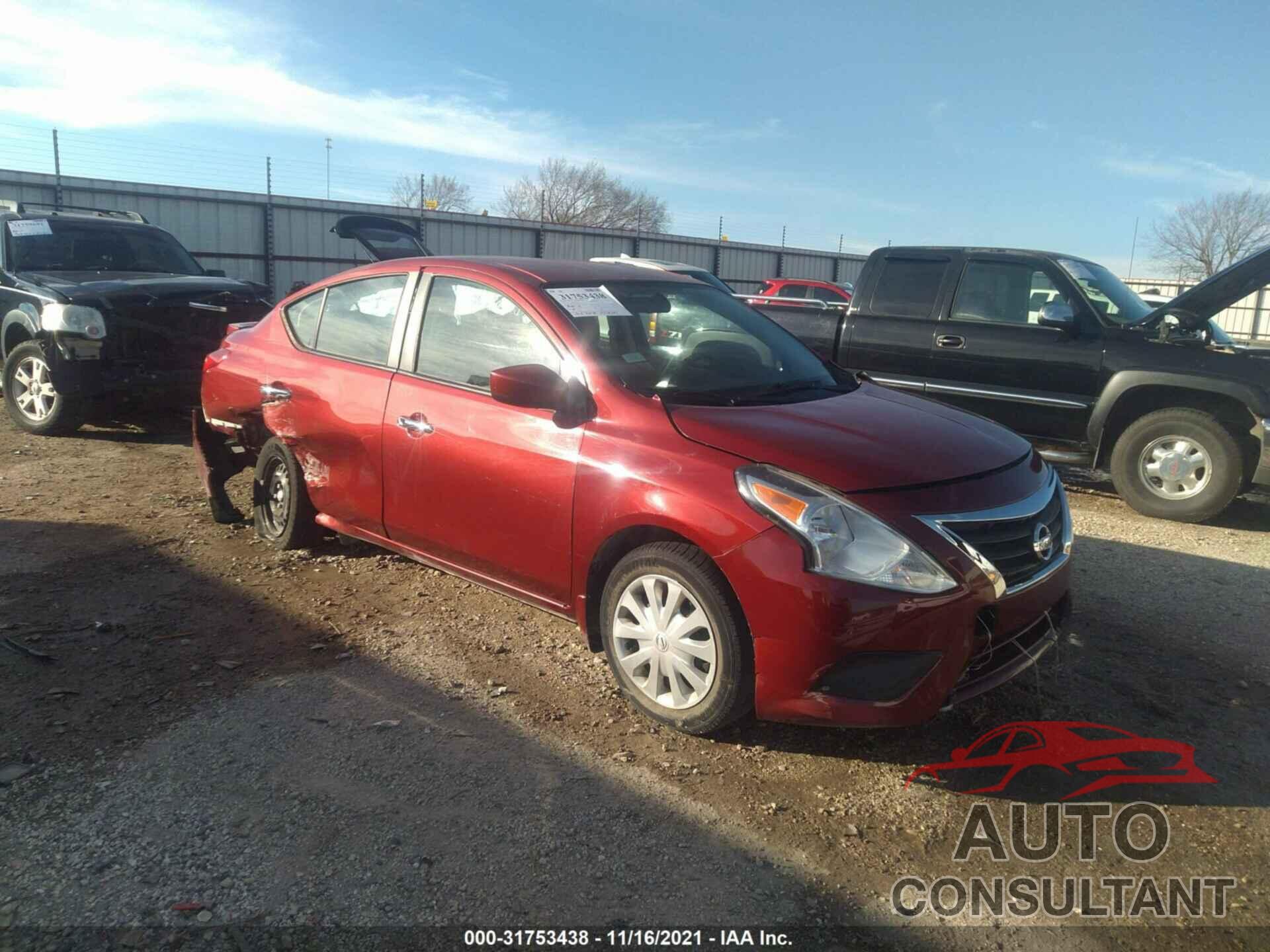 NISSAN VERSA 2016 - 3N1CN7AP7GL860075